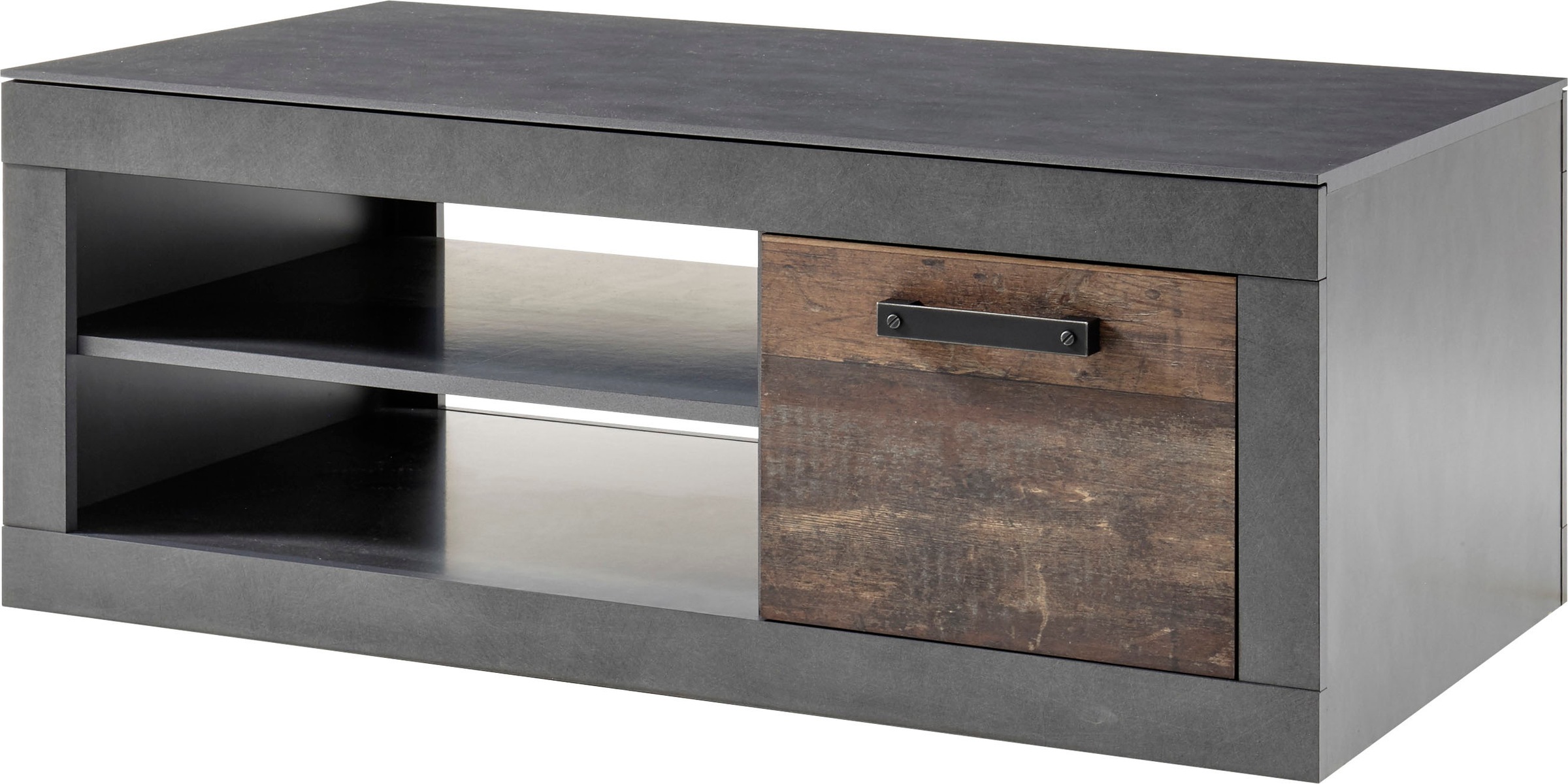 Image of Home affaire Couchtisch »BROOKLYN«, 2 offene Fächer, 1 Fach mit 2 Klappen bei Ackermann Versand Schweiz