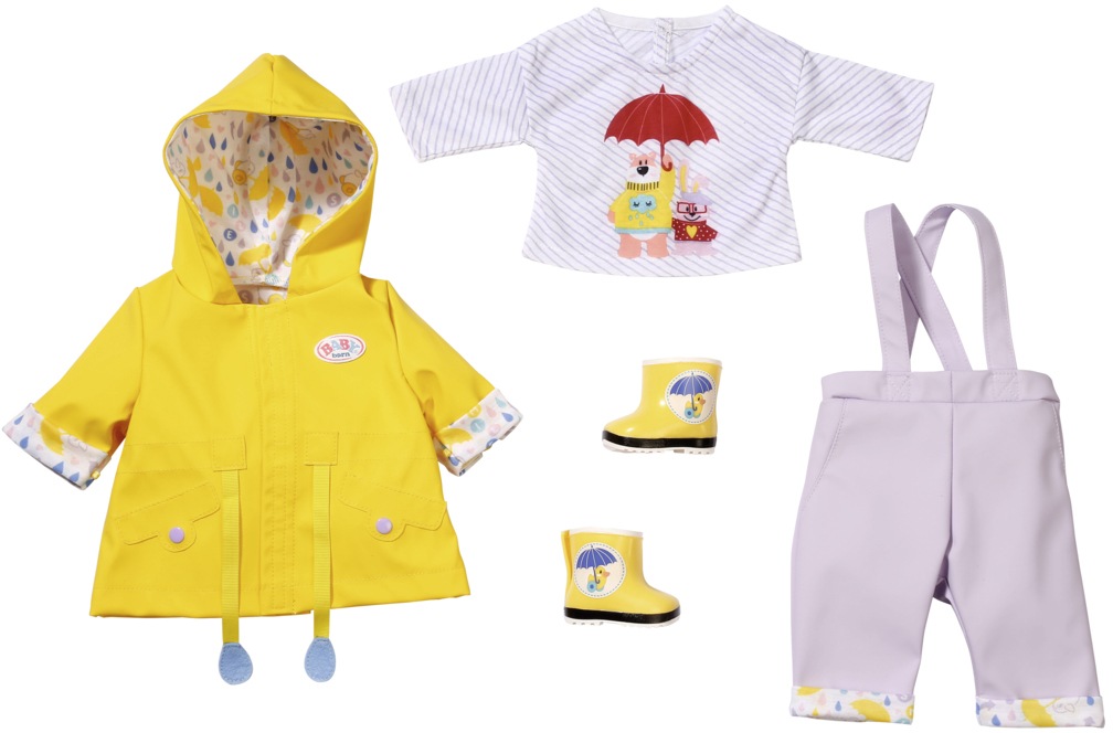 Image of Baby Born Puppenkleidung »Deluxe Regen Set«, (Set, 4 tlg.) bei Ackermann Versand Schweiz