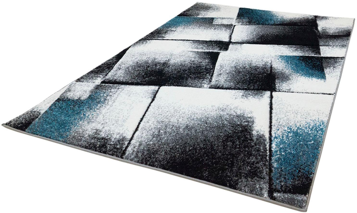 Image of Carpet City Läufer "Moda Carving 110" rechteckig 11 mm Höhe Flachflor, Wohnzimmer