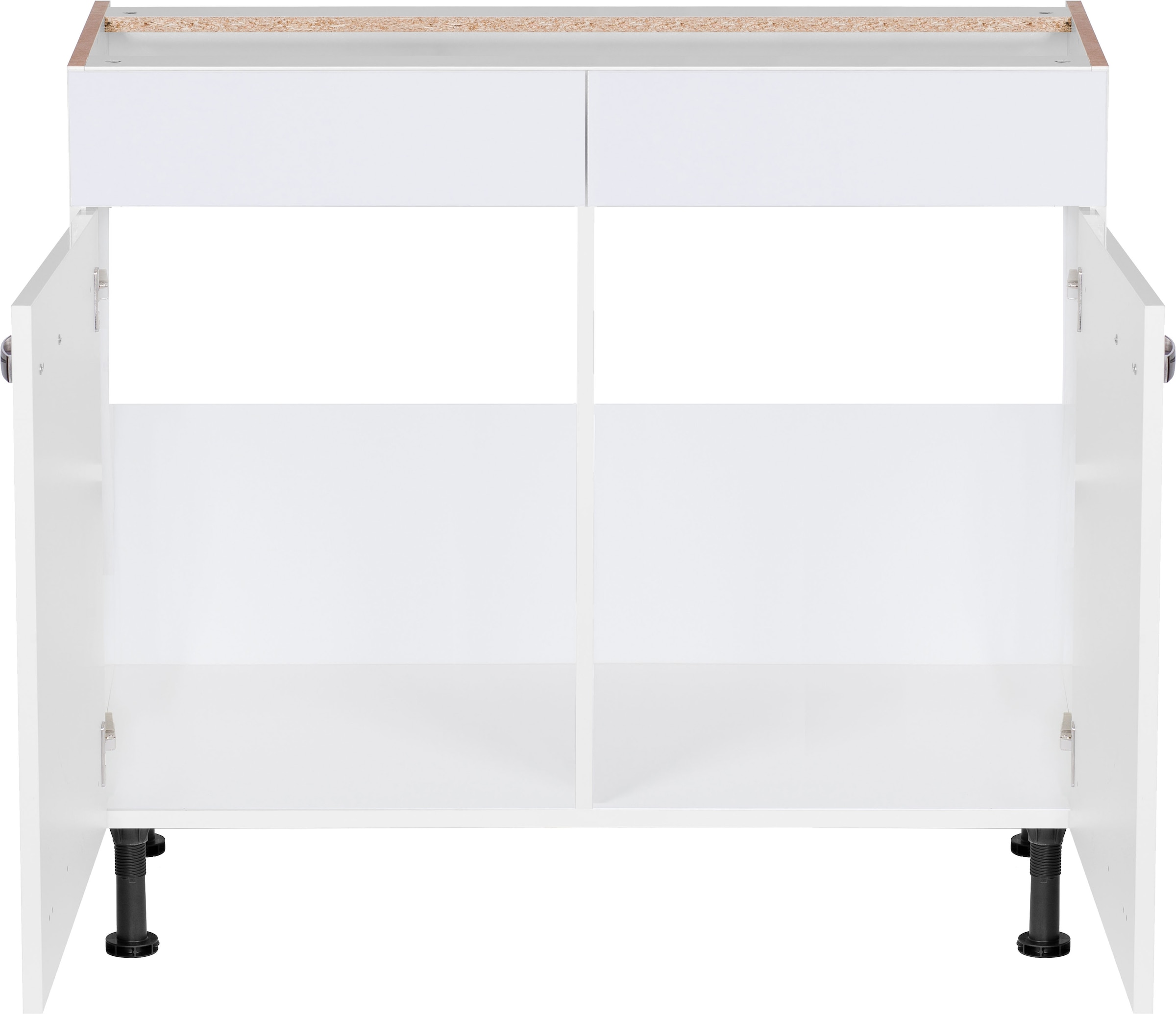 KOCHSTATION Meuble évier »KS-Cara« Breite 100 cm