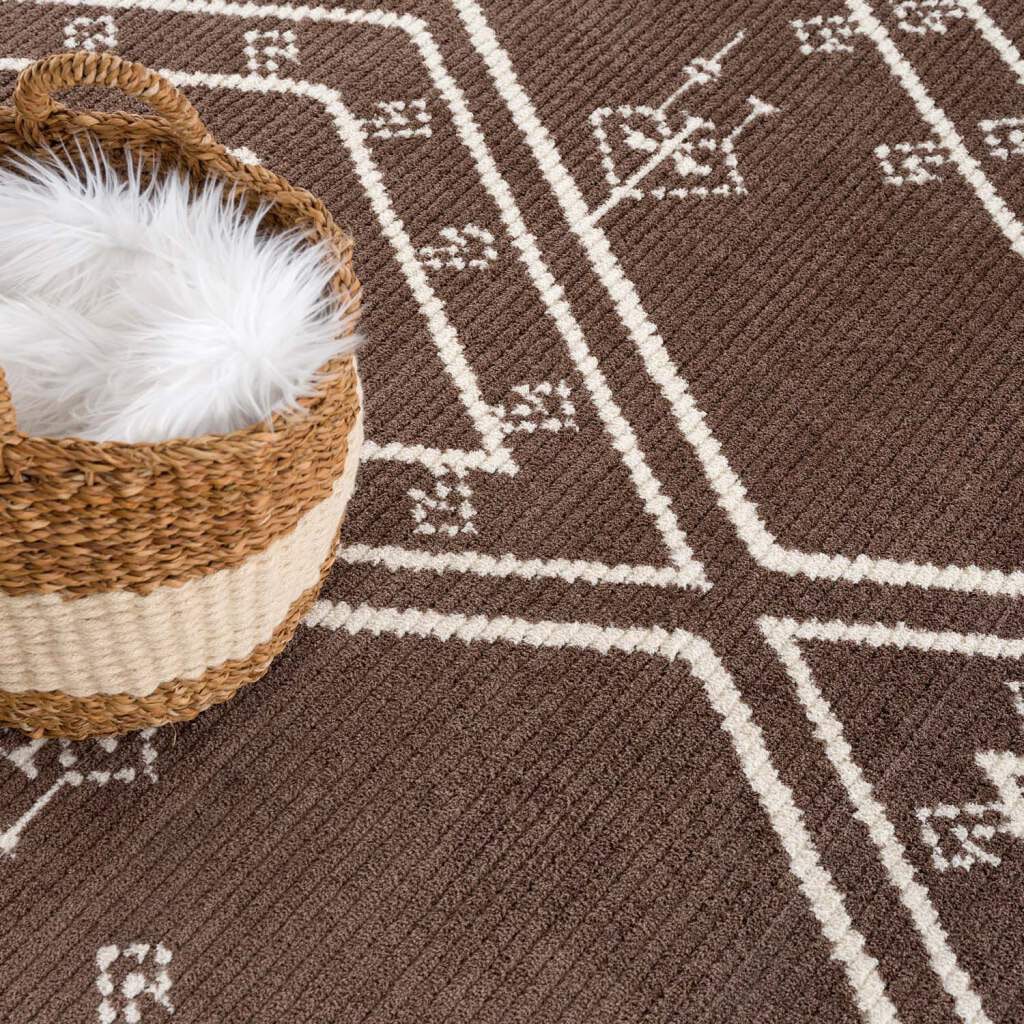 Carpet City Läufer »April Microfaser, kaufen Look bequem Boho weich rechteckig, 2291«, durch besonders Hochflor