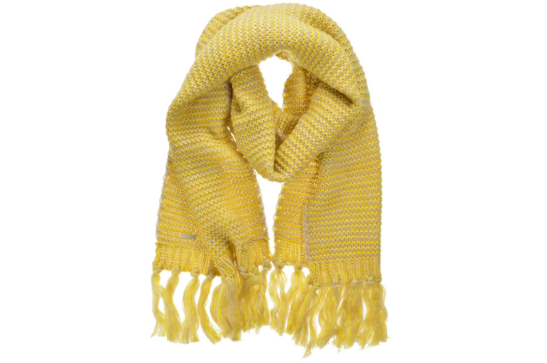 Strickschal »Schal in glänzendem Streifendesign 18247-0 (Masse 1«