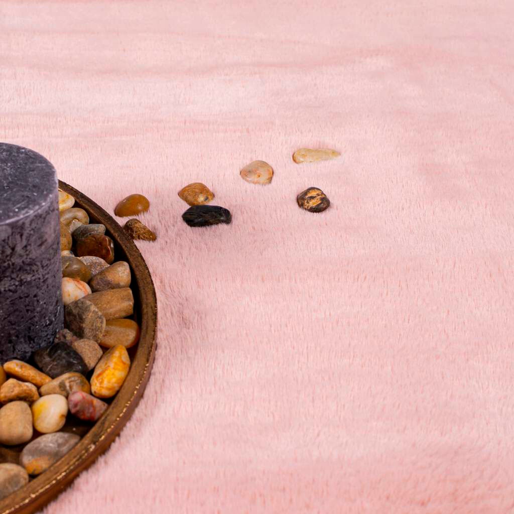 Carpet City Hochflor-Teppich »TOPIA400«, rund, 21 mm Höhe, besonders weich und kuschelig durch Polyester, Uni-Farben