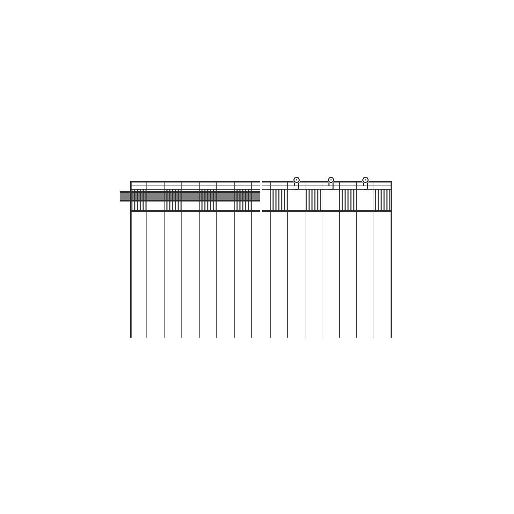 Neutex for you! Vorhang »Allure«, (1 St.), Schal mit Multifunktionsband, Breite 140 cm, nach Mass