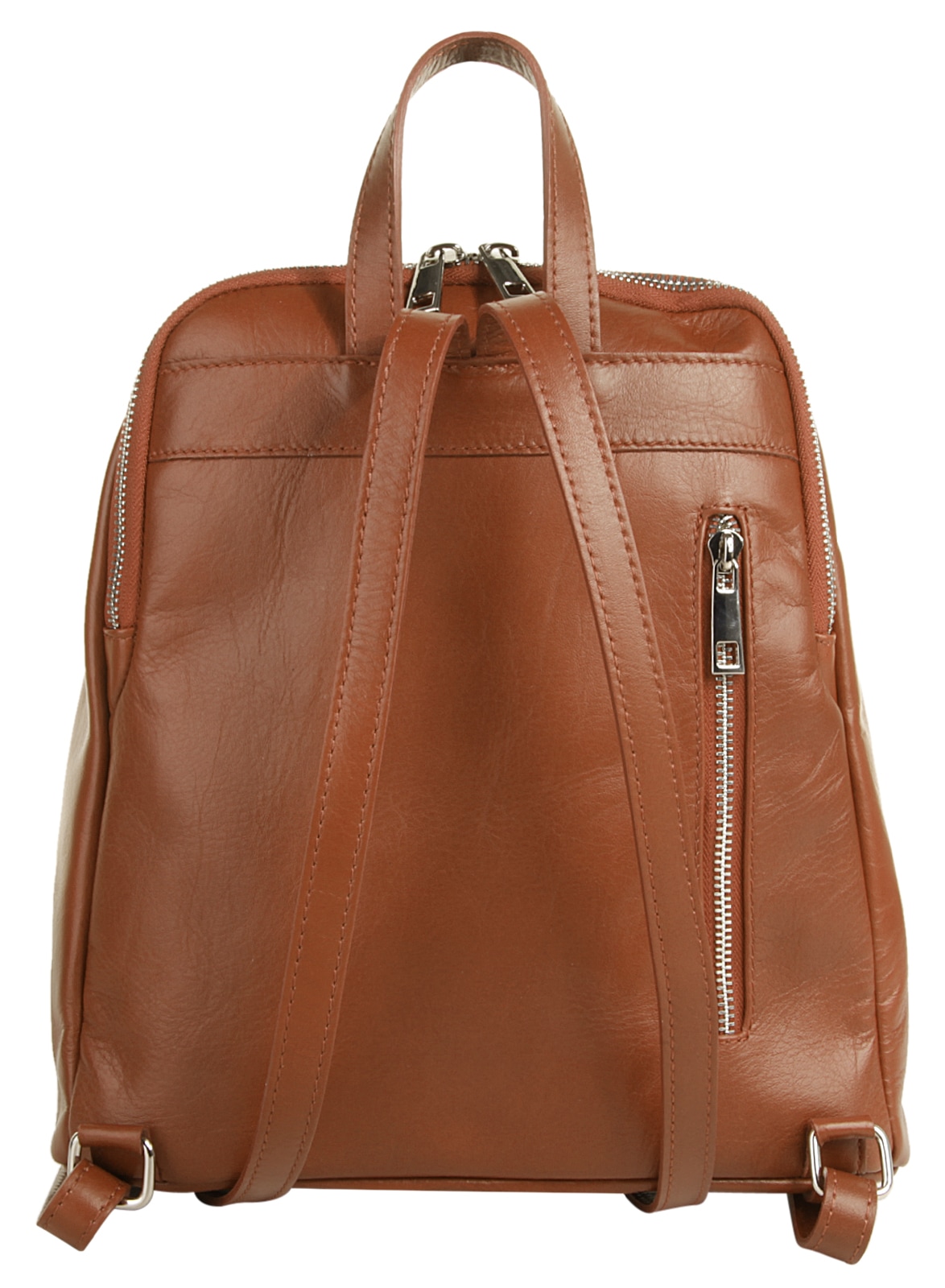 Samantha Look Cityrucksack, echt Leder, Made in Italy