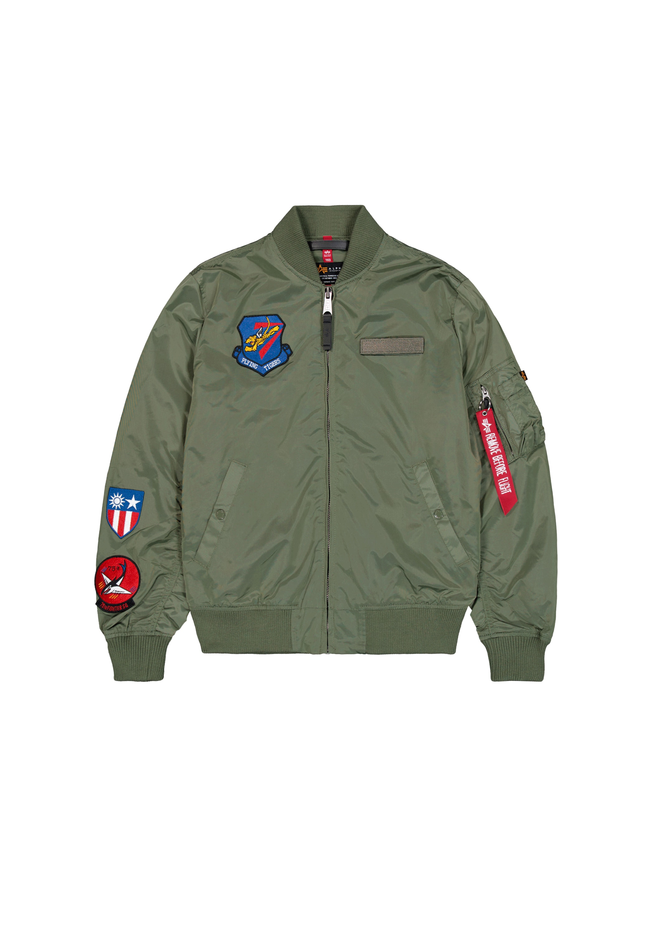 Image of Alpha Industries Bomberjacke "MA-1 TT Flying Tigers Light"
