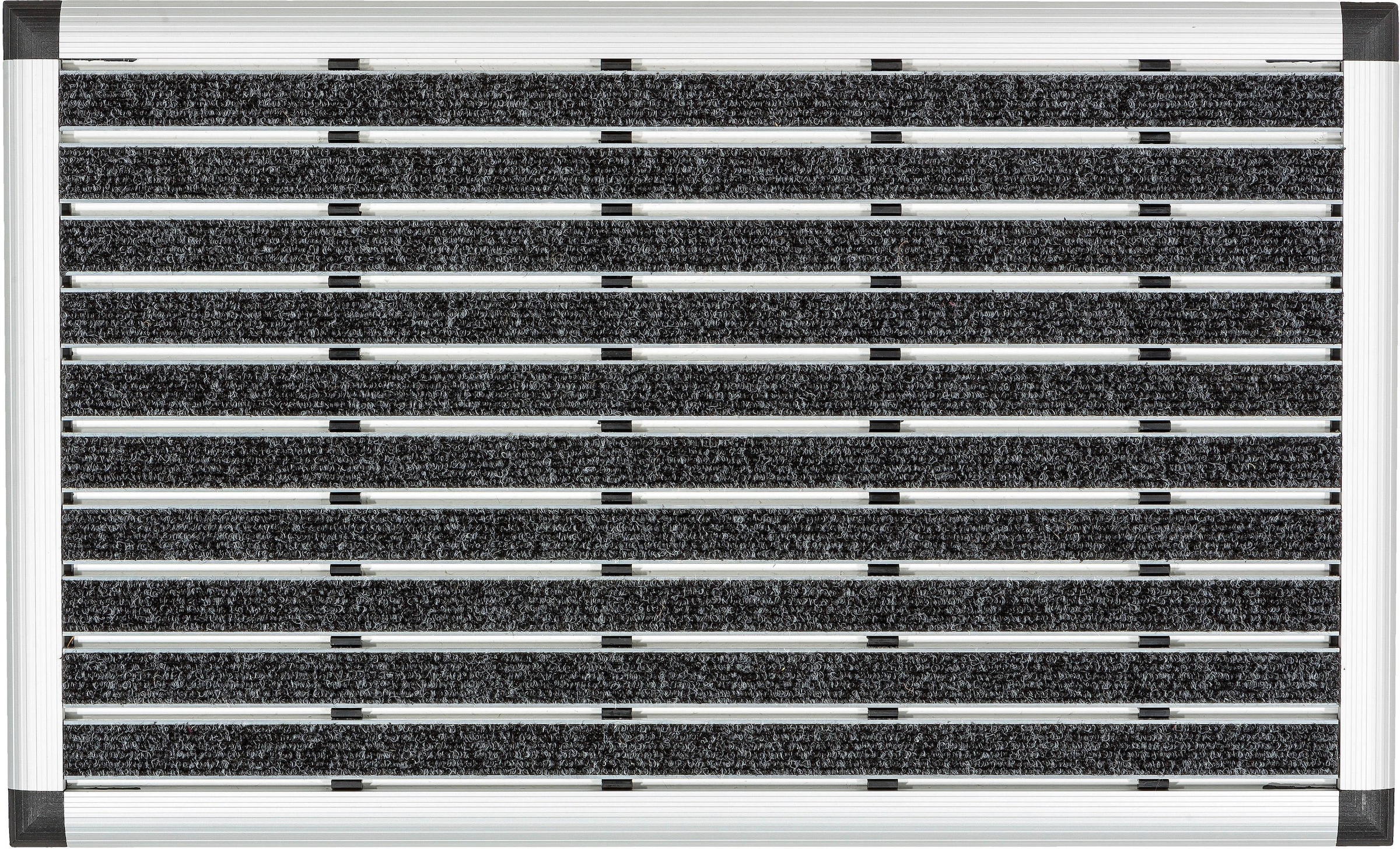ASTRA Fussmatte »Alu-Türmatte Excellence Mat«, rechteckig, 14 mm Höhe, Schmutzfangmatte, In- und Outdoor geeignet