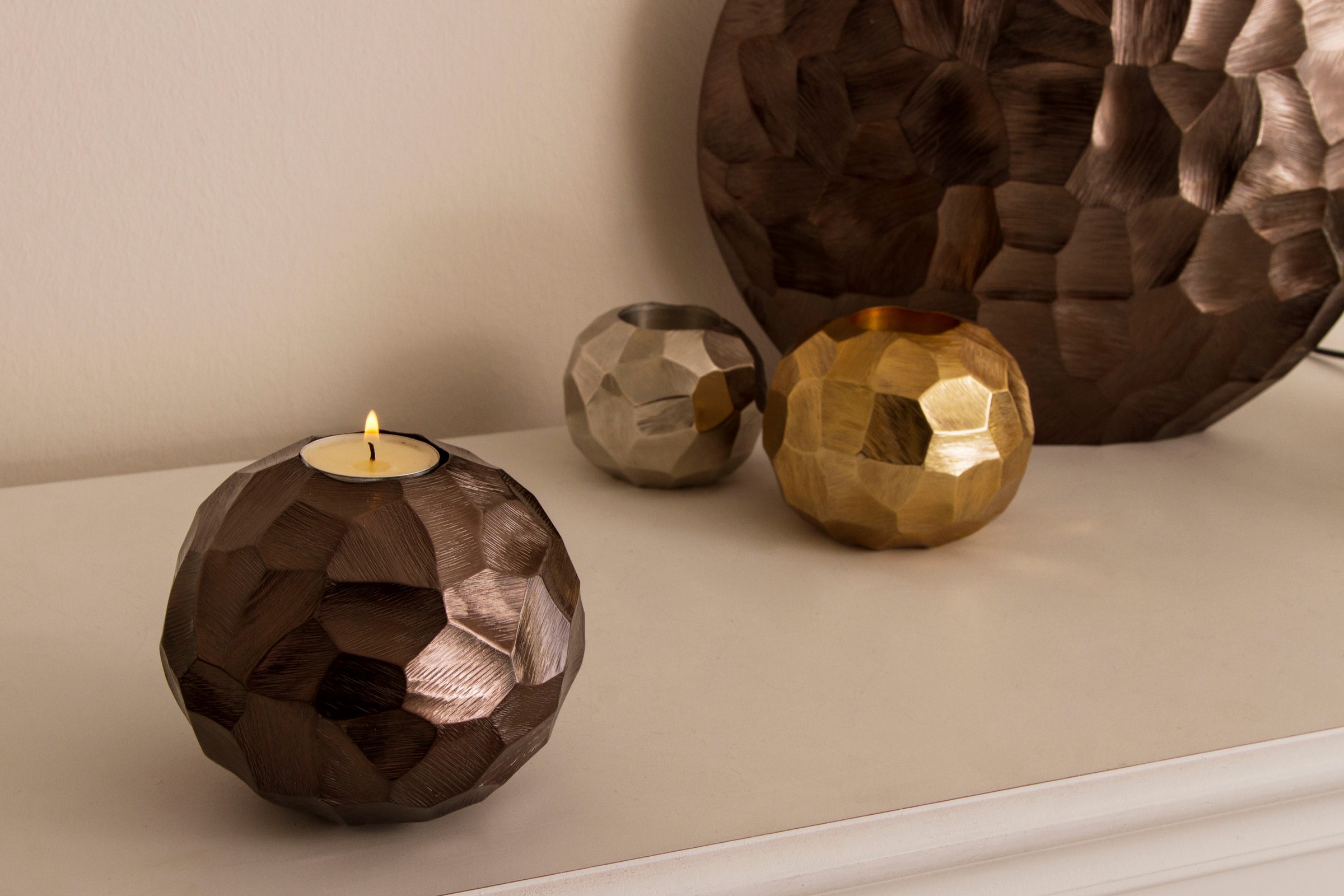 Image of Home affaire Teelichthalter, gehämmert bei Ackermann Versand Schweiz