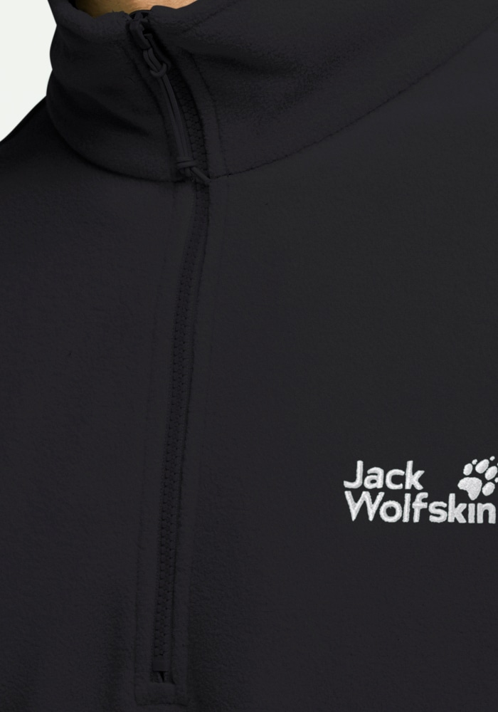 Jack Wolfskin Pull en polaire »TAUNUS 100 HZ M«, avec fermeture éclair, déperlant, coupe-vent, respirant
