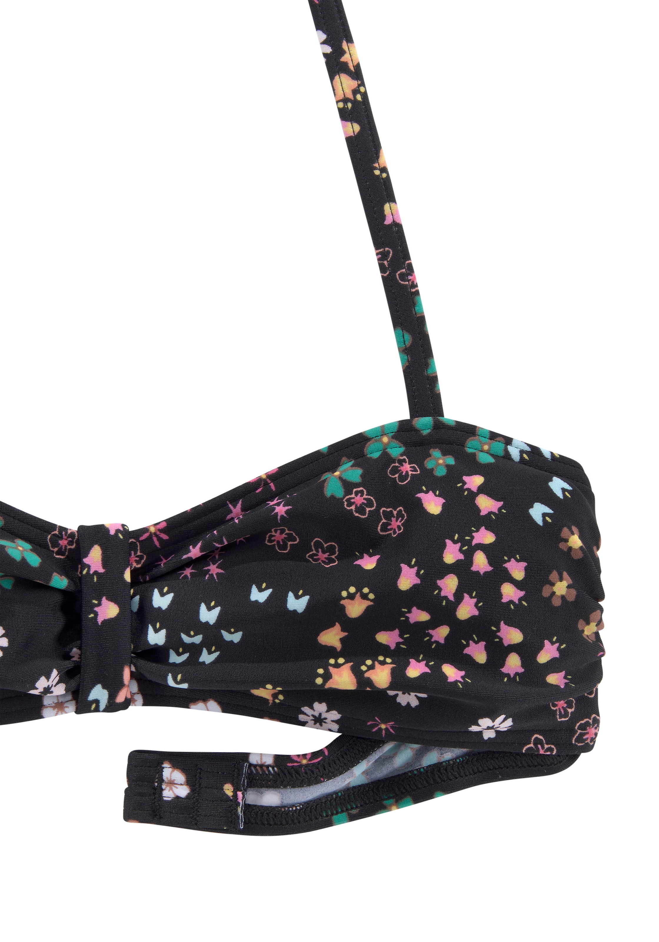 ohne »Milly Kids«, mit - s.Oliver Mindestbestellwert Blumendruck Bandeau-Bikini versandkostenfrei bestellen Trendige