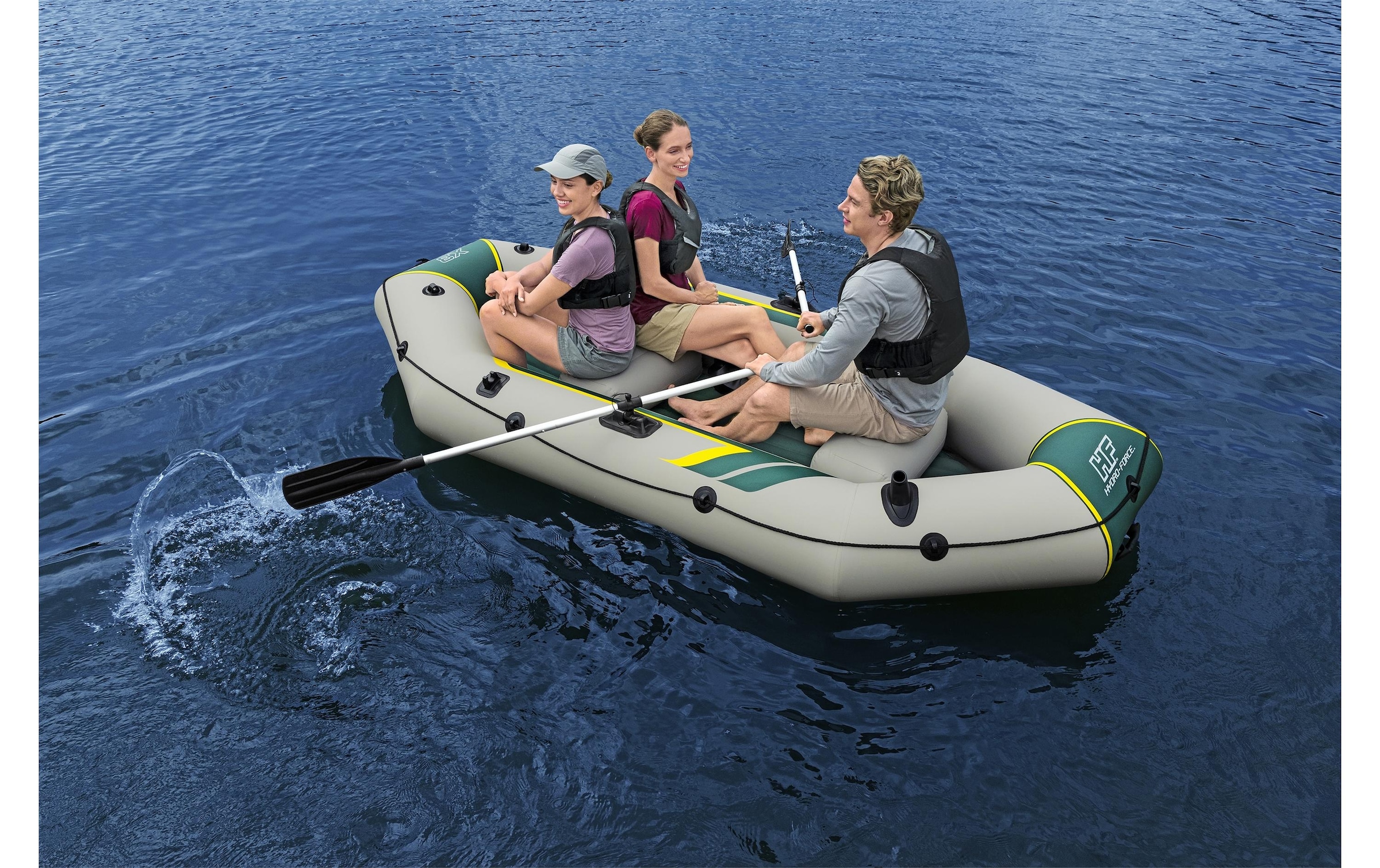 Bestway Schlauchboot »Hydro-Force Komplett-Set Ranger Elite X3« Gummiboot