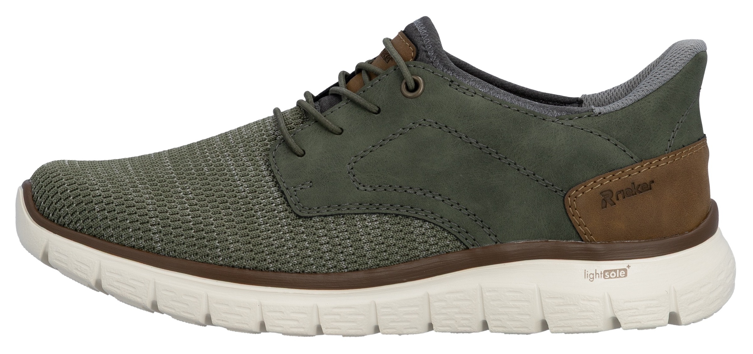 Rieker Baskets slip-on  , Freizeitschuh, Halbschuh, Schlupfschuh, gepolsterter Fersenabschluss