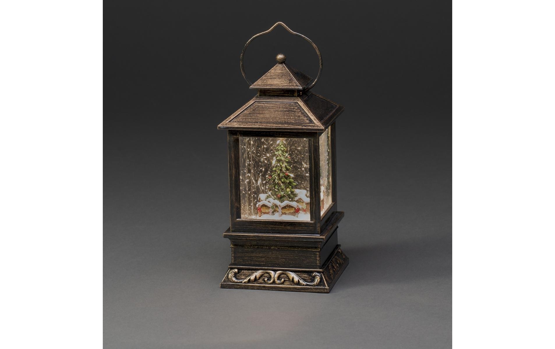 KONSTSMIDE Lanterne LED »Weihnachtsmarkt, Höhe: 22 cm«