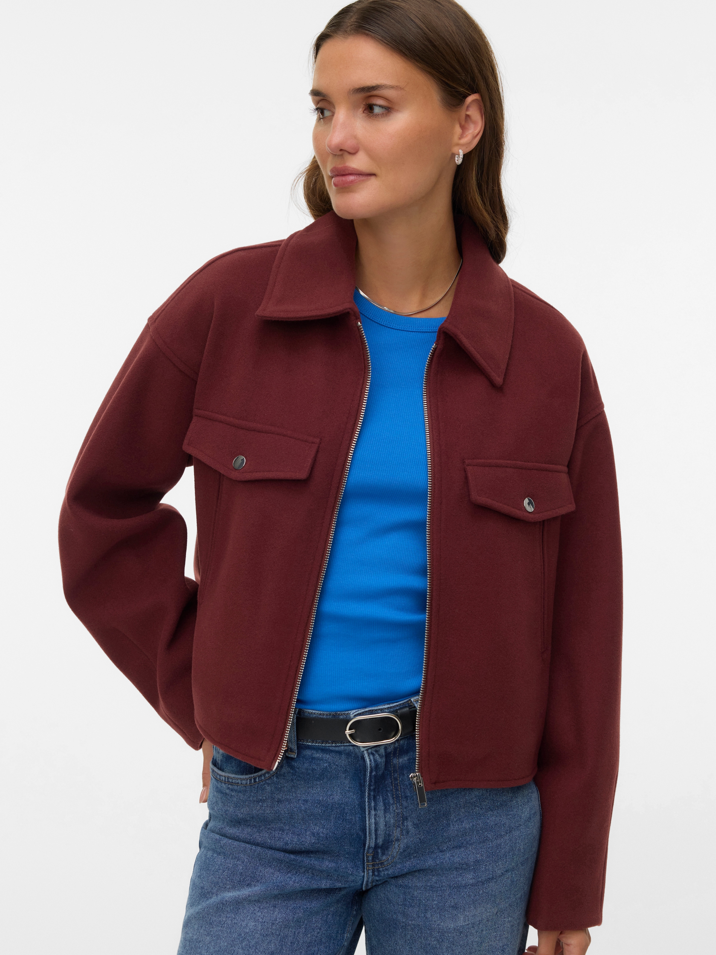 Image of Vero Moda Kurzjacke "VMFORTUNEFREJ SHORT JACKET GA BOO"