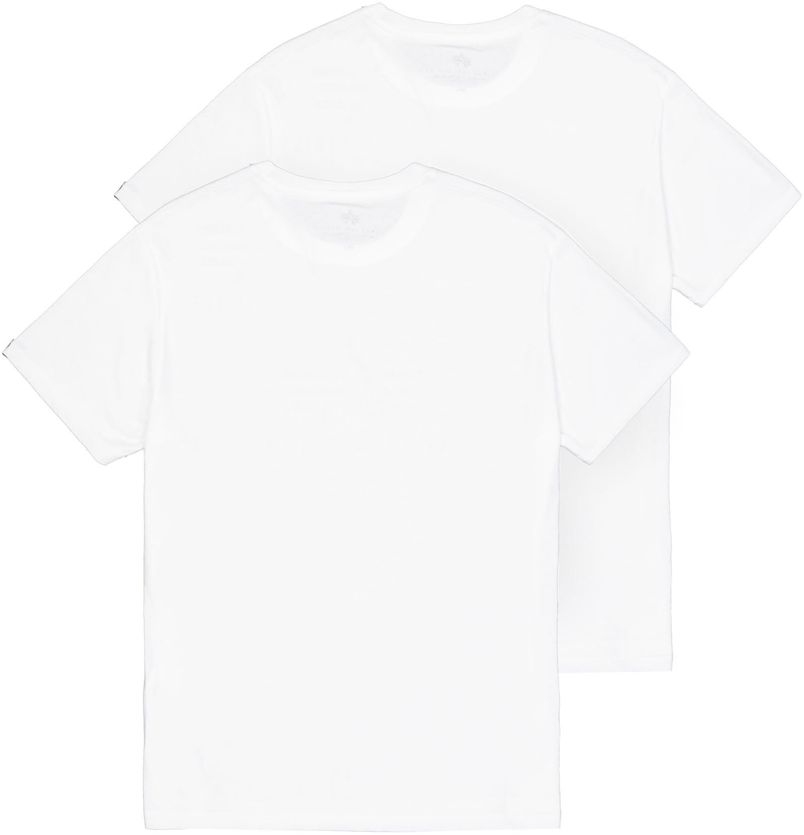 Alpha Industries Rundhalsshirt »Basic T Small Logo 2 Pack«, (Set, 2 tlg.)
