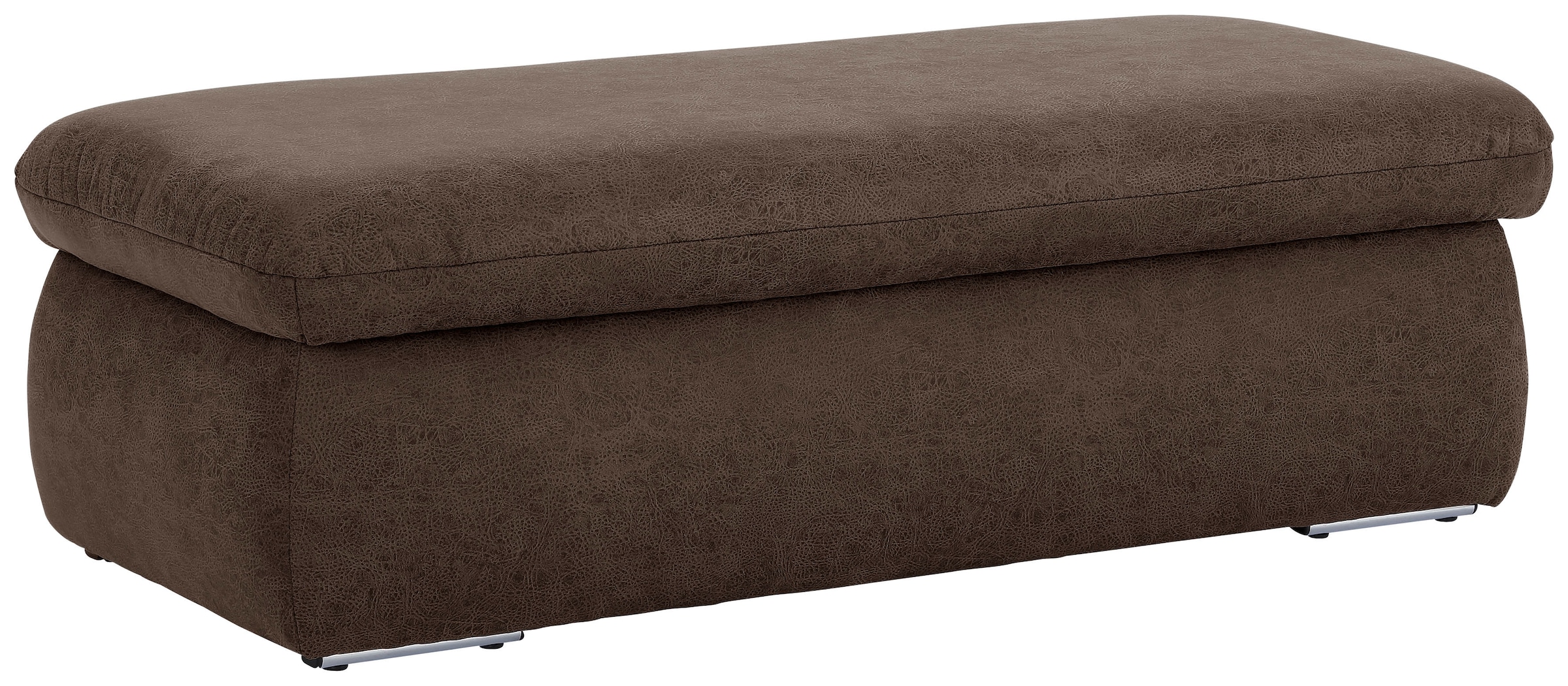 INOSIGN Polsterhocker »Avesa«, Mit grossem Staufach, passend zur Serie "Avesa", B/T/H: 136/64/43 cm