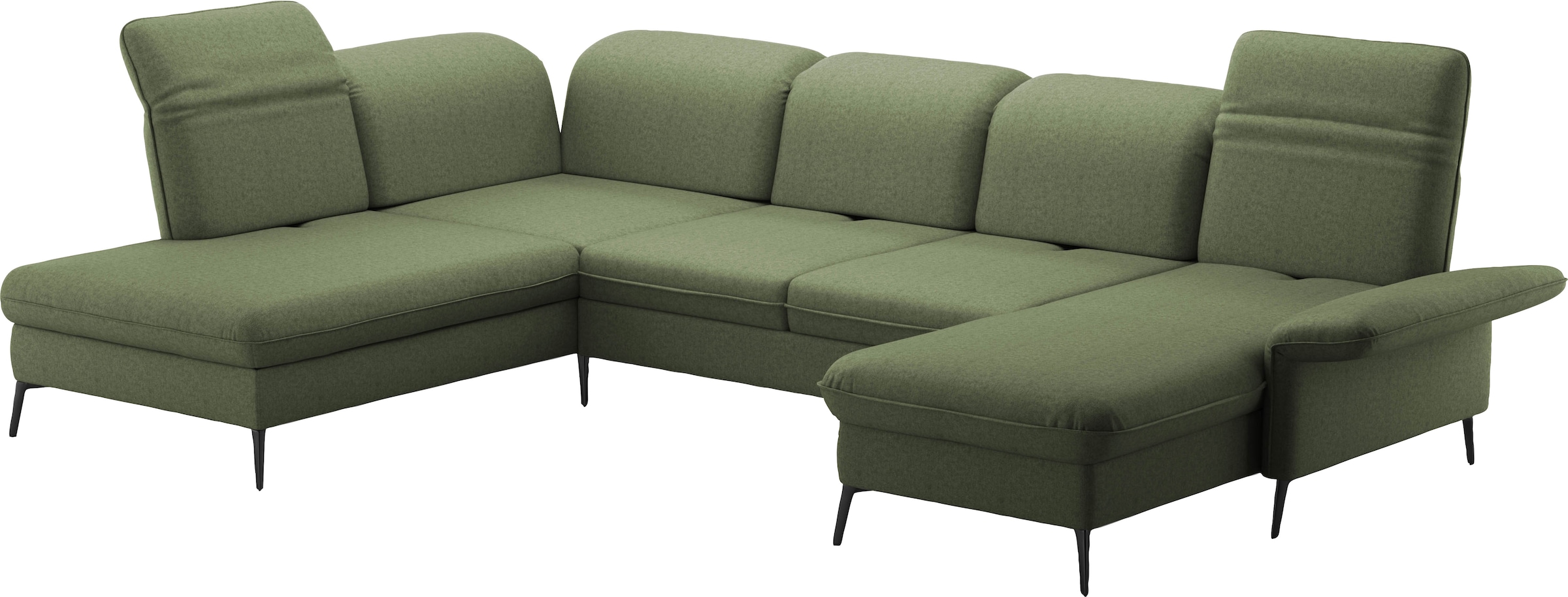 sit&more Wohnlandschaft »Emely«, mit Sitztiefenverstellung optional mit Bettfunktion und Bettkasten