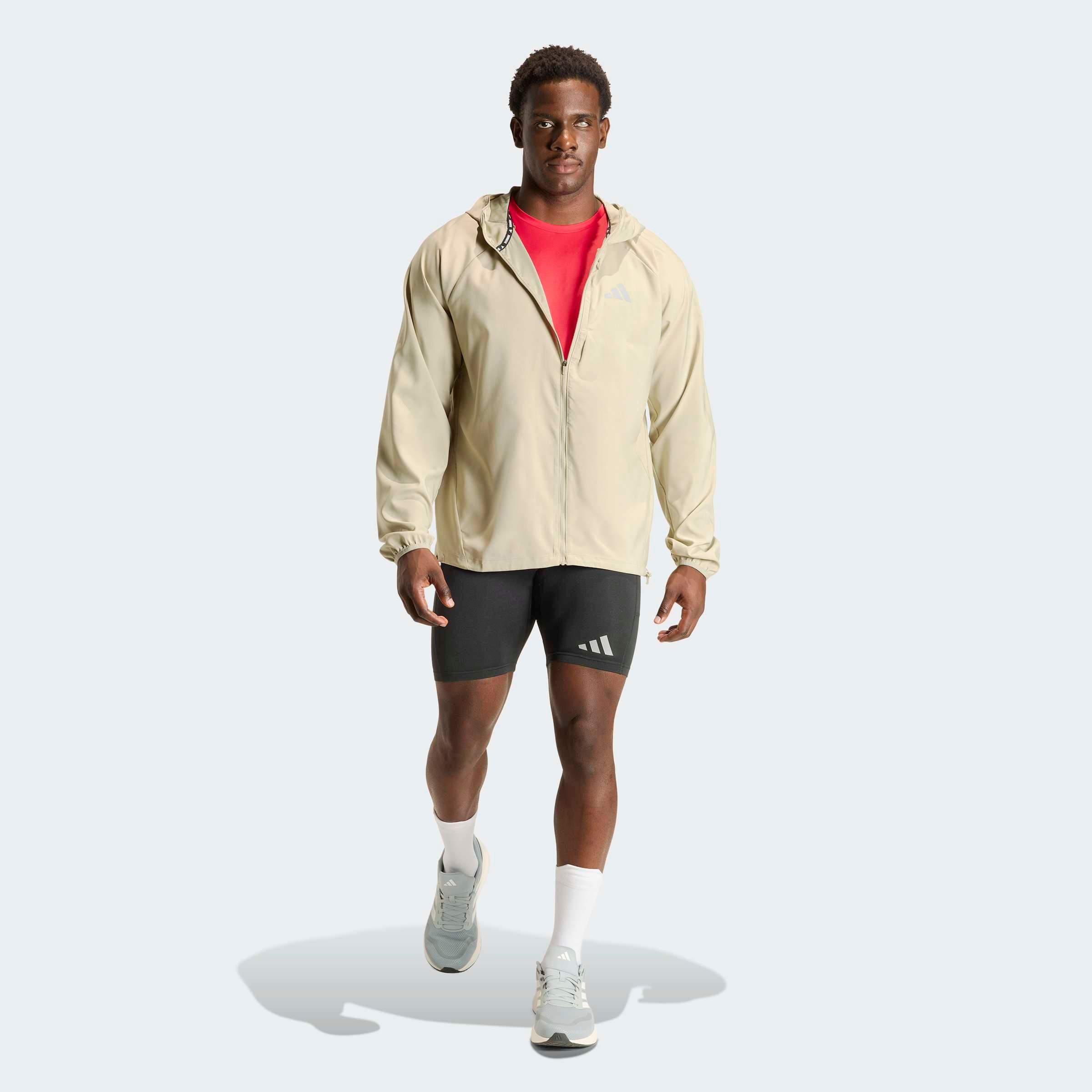 adidas Performance Veste de course à pied »RUN ESS JKT M« für Erwachsene, aus Polyester