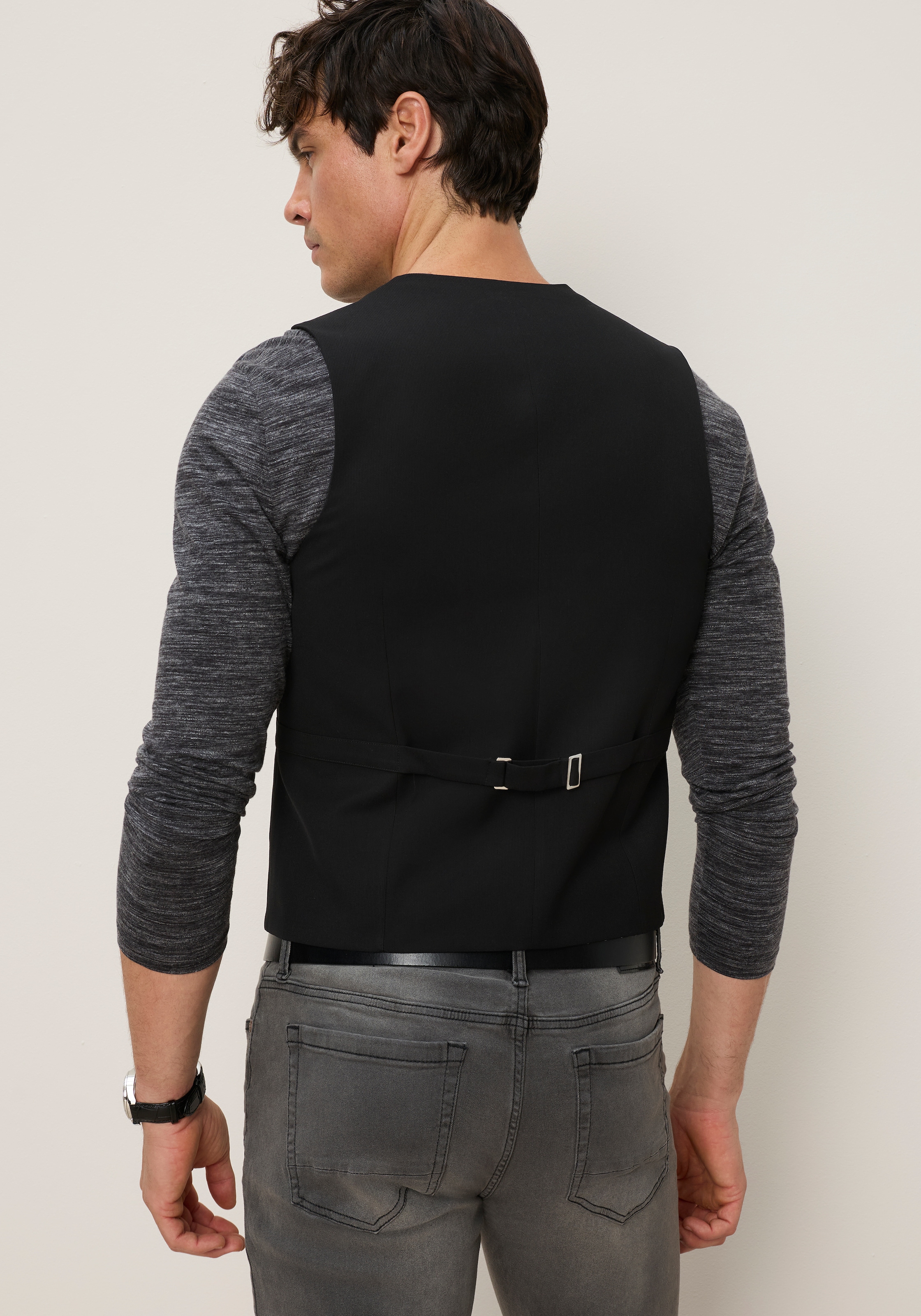 Bruno Banani Gilet court avec structure fine