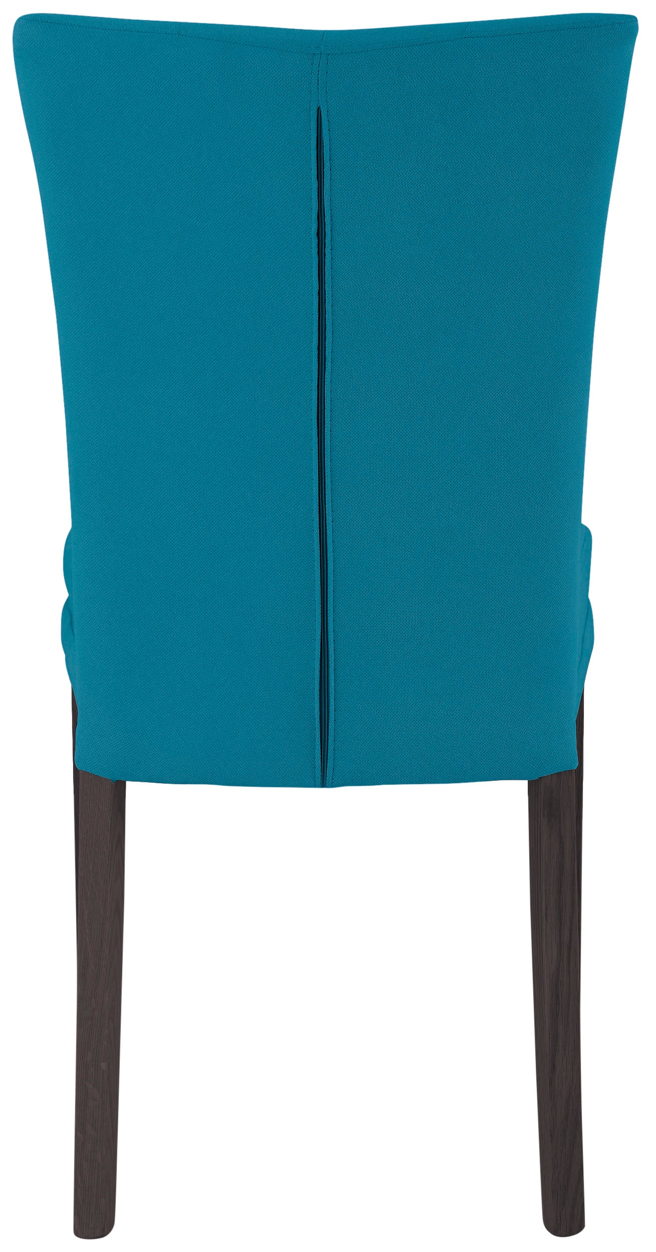 Home affaire 4-Fussstuhl »Colorado«, (Set), 6 St., Luxus-Microfaser, Beine aus Buche, wengefarben lackiert, Im 2er, 4er oder 6er-Set