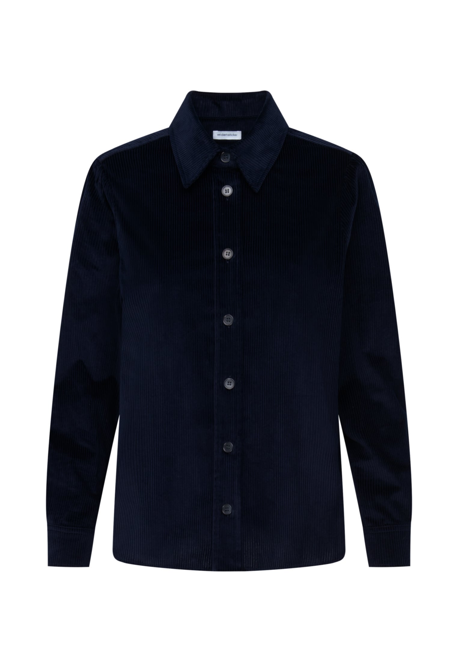 seidensticker Chemisier long »Schwarze Rose« Langarm Kragen Uni