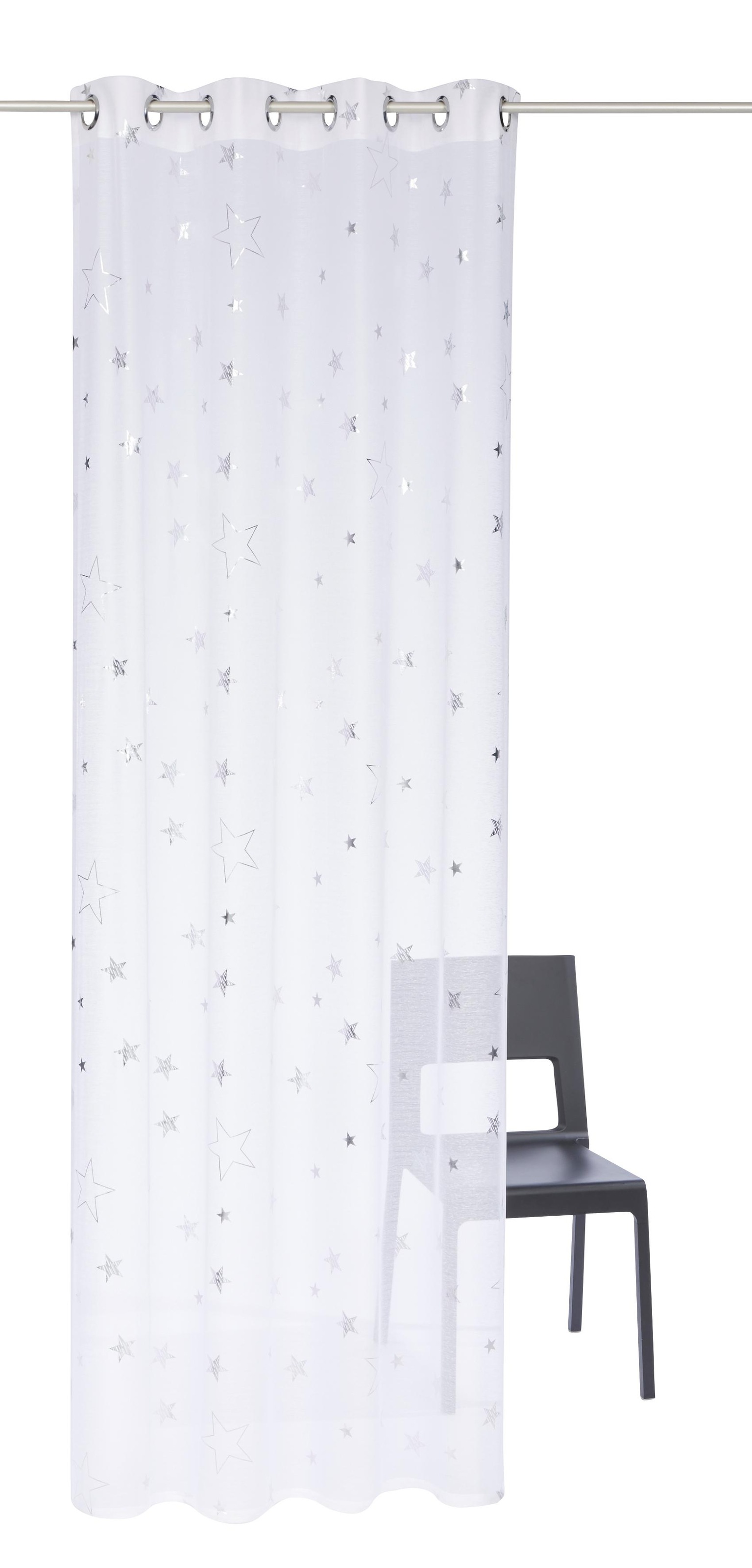 Image of my home Gardine »Sterne«, (2 St.), Transparent, Voile, Polyester bei Ackermann Versand Schweiz