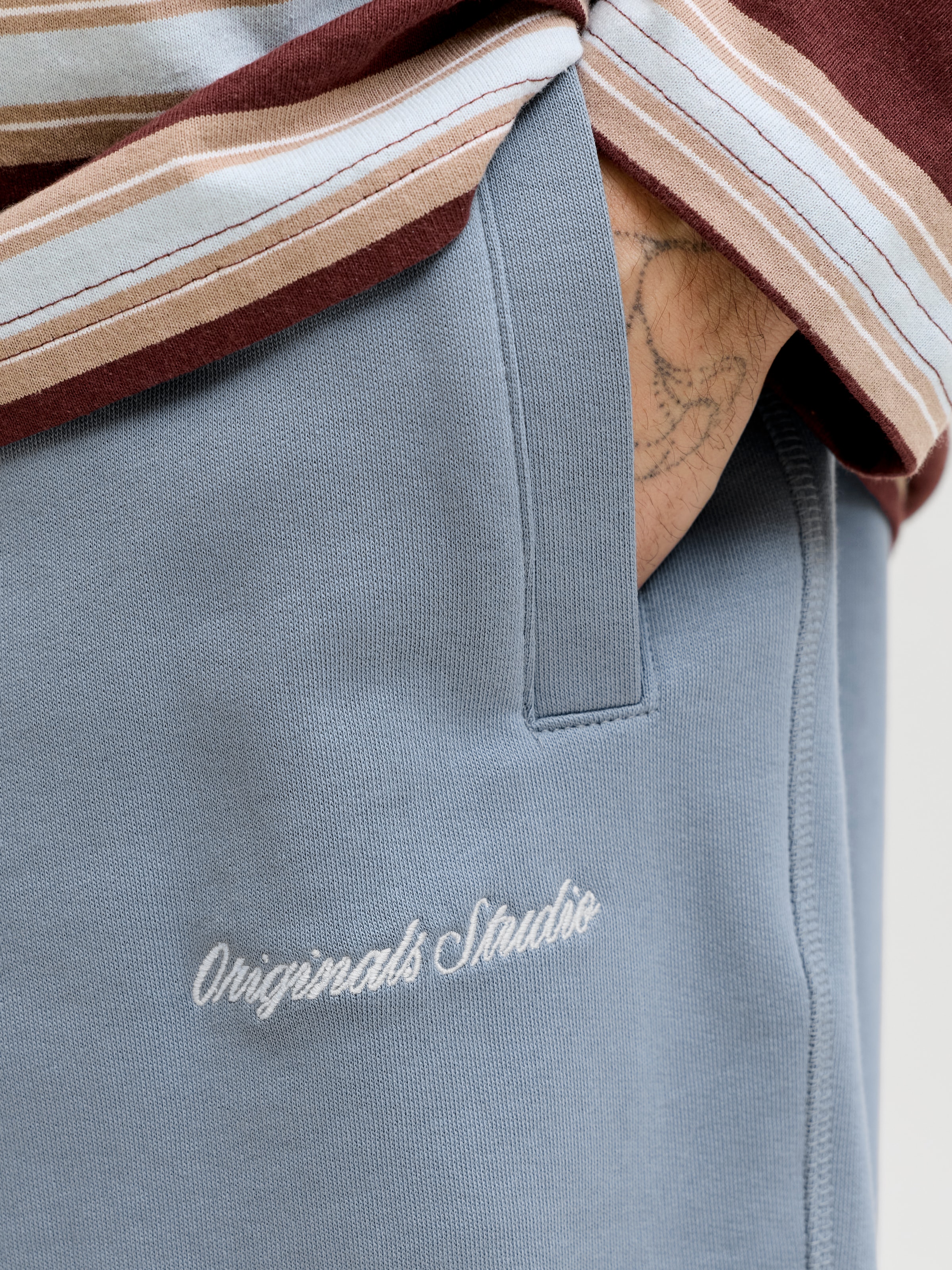 Jack & Jones Sweatshorts »JPSTKARL NORREBRO SWEAT SHORTS REG SN«  mélange coton, coupe décontractée