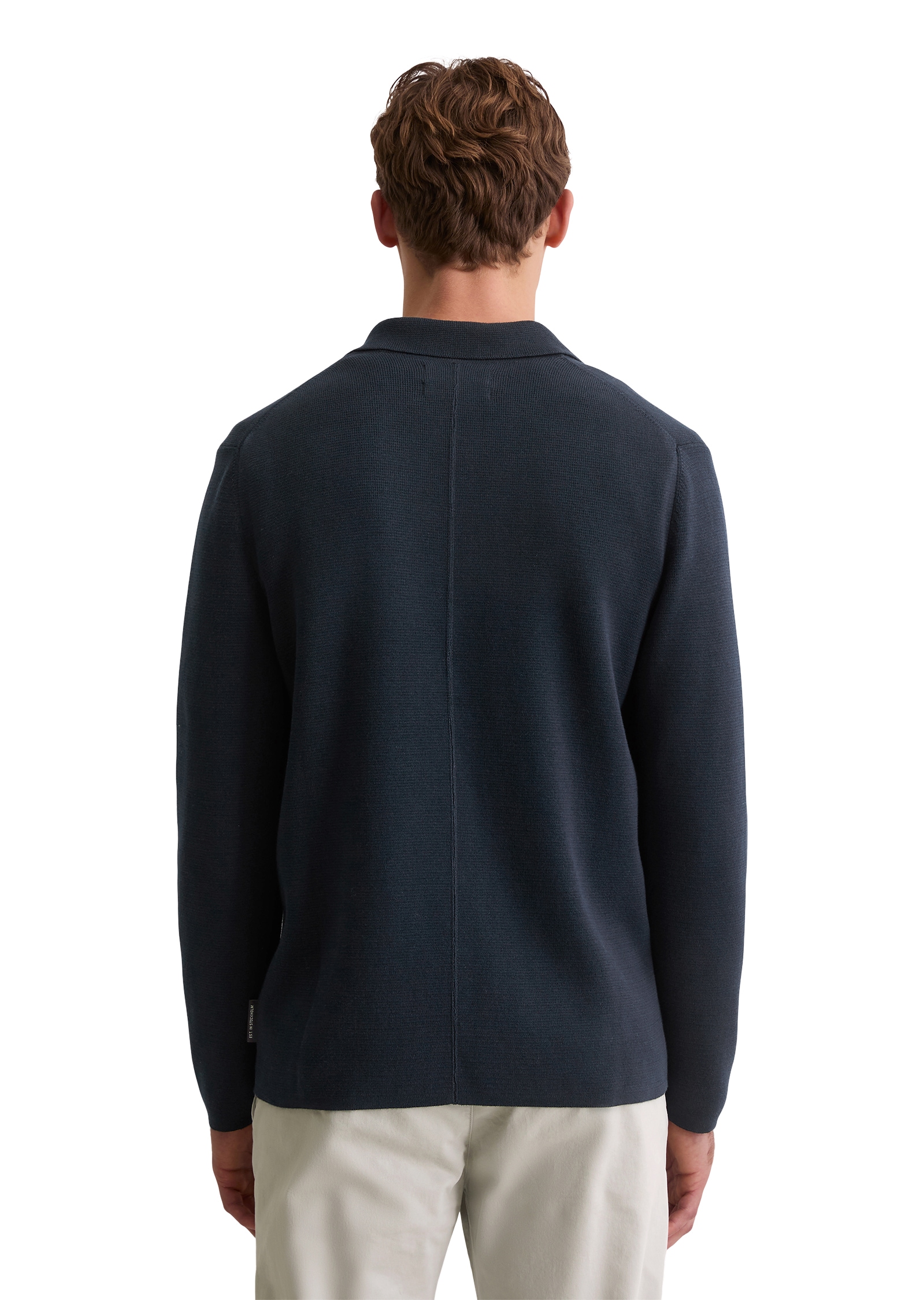 Marc O'Polo Veste en tricot regular fit, aus Bio-Baumwolle