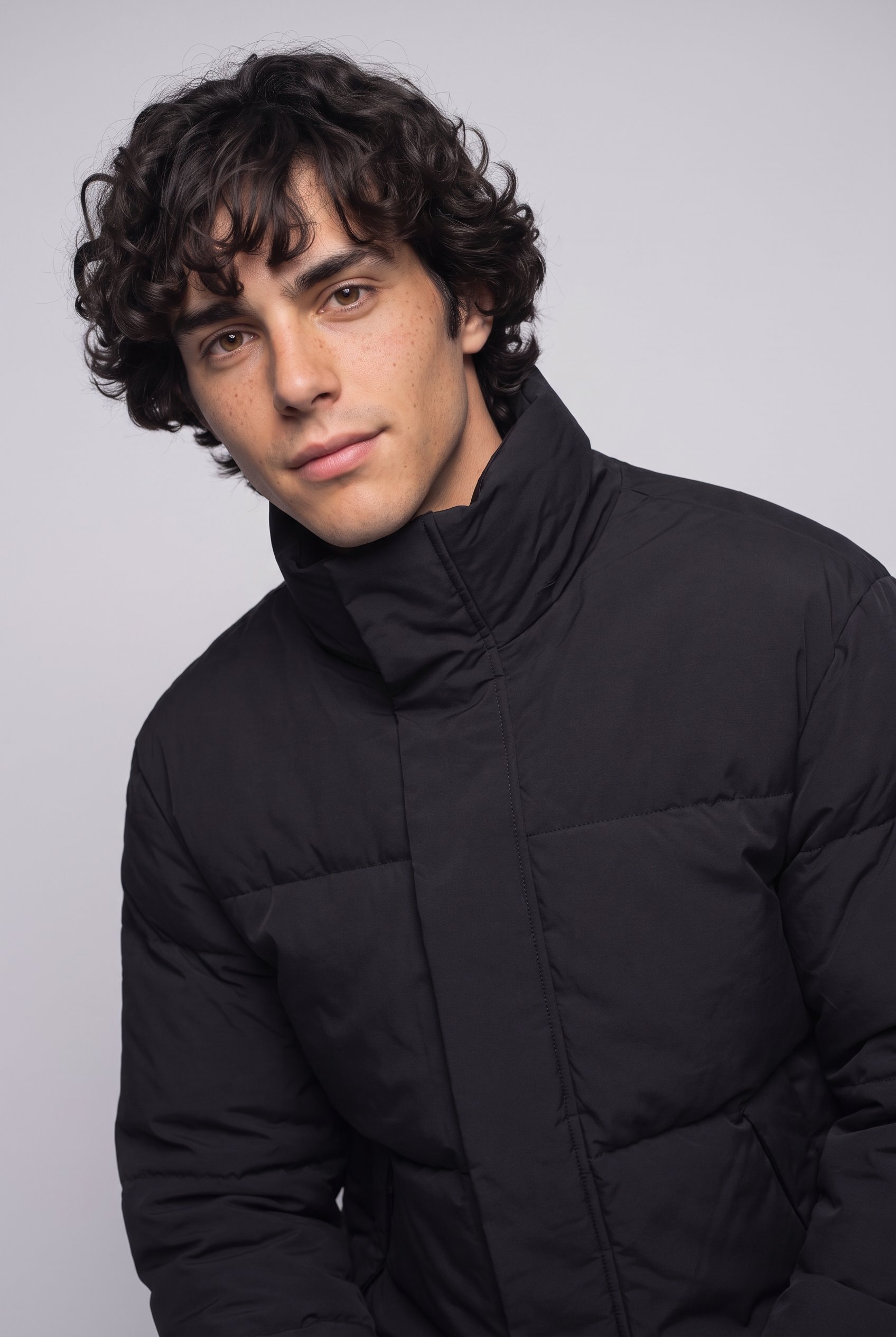 Image of Jack & Jones Steppjacke "JJESOHO PUFFER COLLAR AW26 SN" Kunstfaser, regular fit