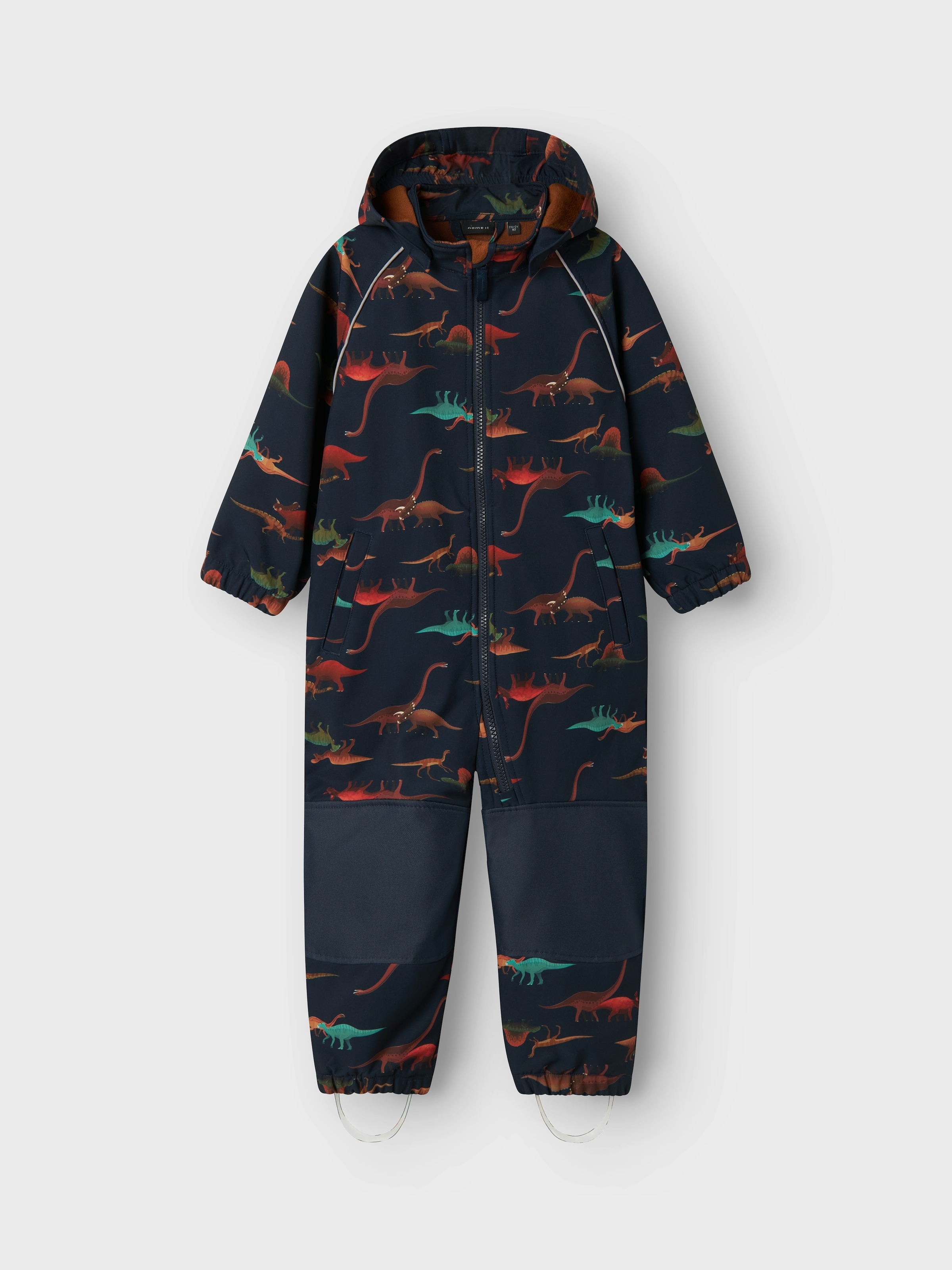 Name It Combinaison »NMMALFA08 SOFTSHELL SUIT AOP 1FO NOOS« mit dekorativen und reflektierenden Details