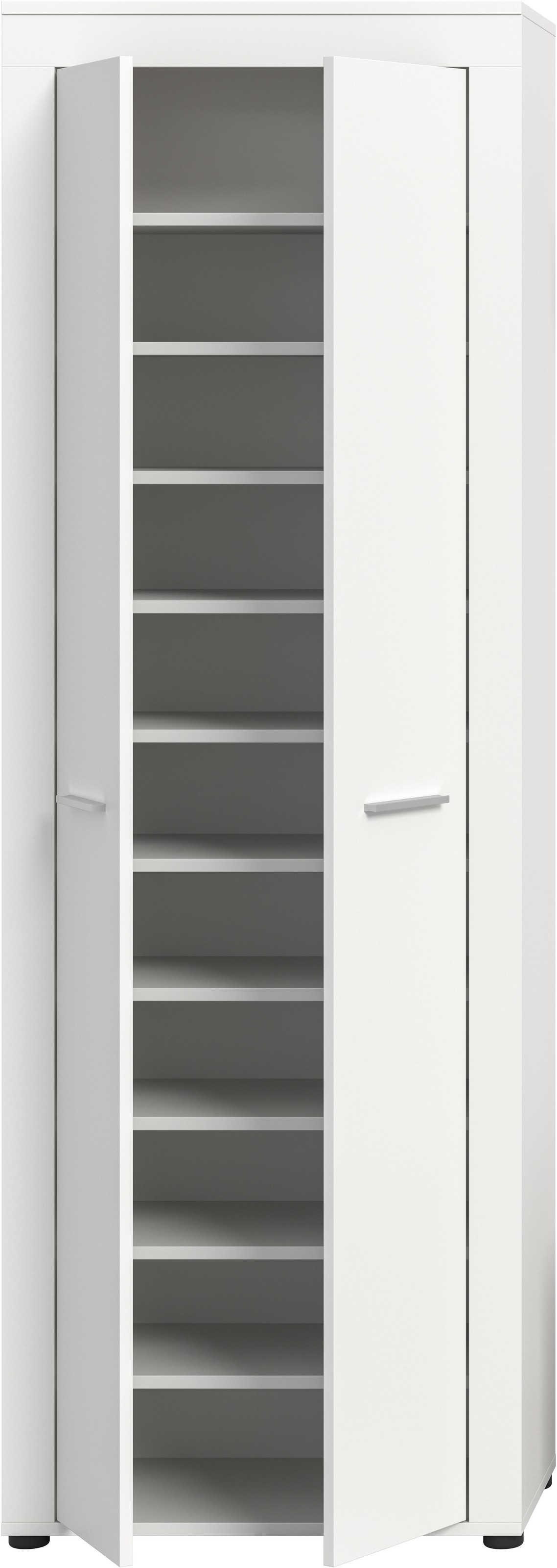 INOSIGN Schuhschrank »Aosta«, (1 St.), Schuhschrank, Höhe 191 cm, 11 Fächer, Garderobenschrank, Flur, Diele