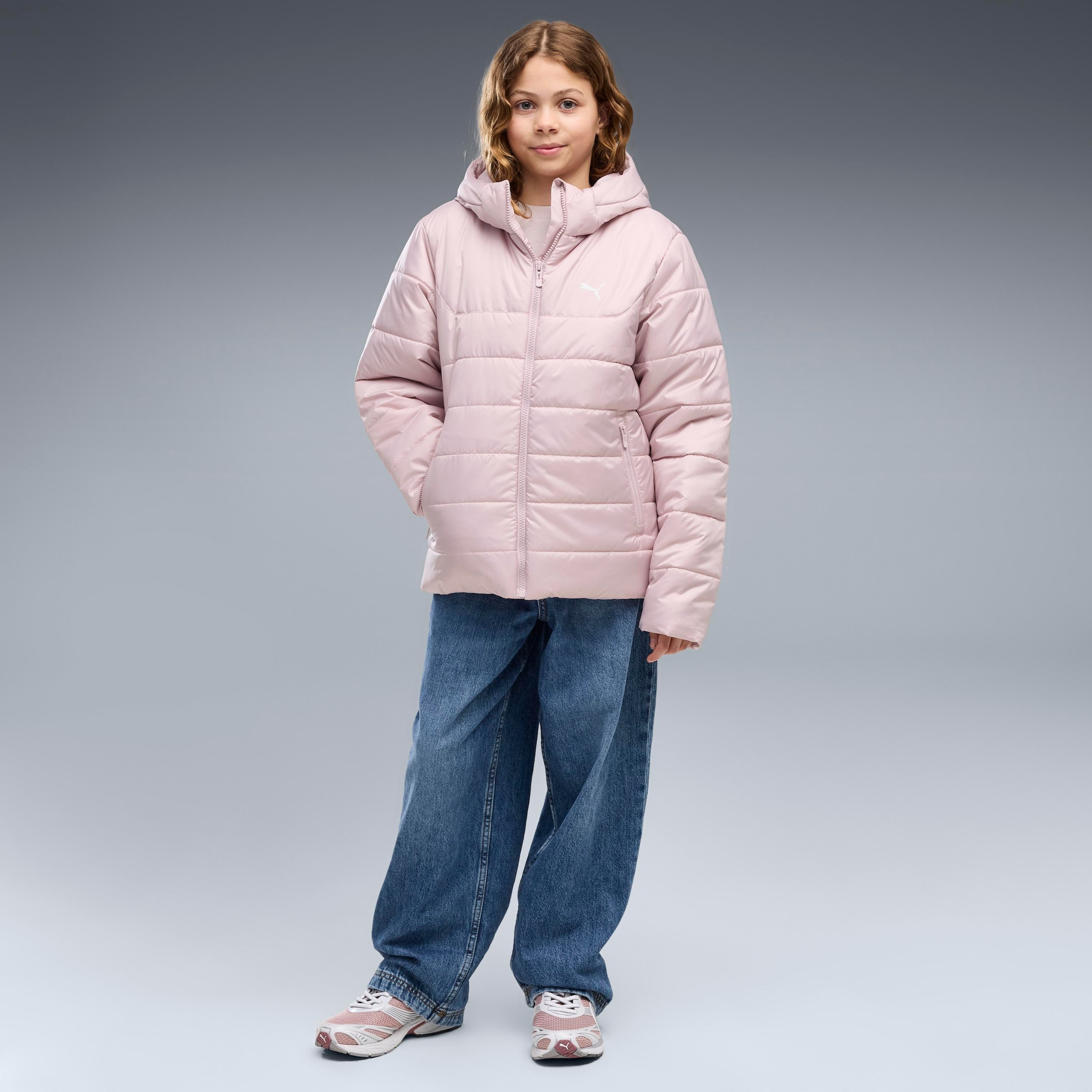 PUMA Veste d'hiver »ESS HOODED PADDED JACKET« avec capuche avec capuche, coupe décontractée