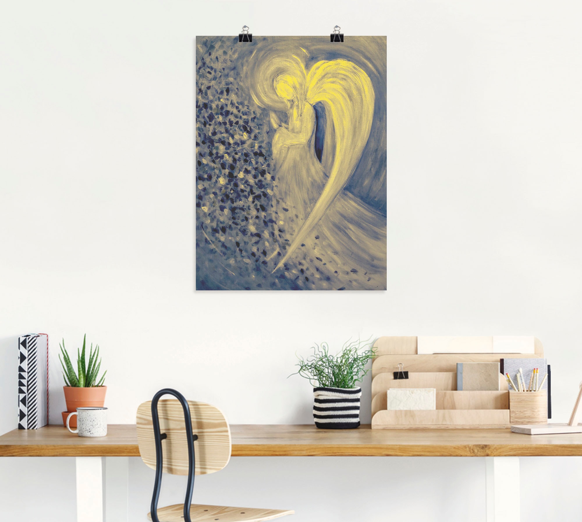Artland Wandbild »Engel der Nacht«, Religion, (1 St.), als Leinwandbild, Poster, Wandaufkleber in verschied. Grössen