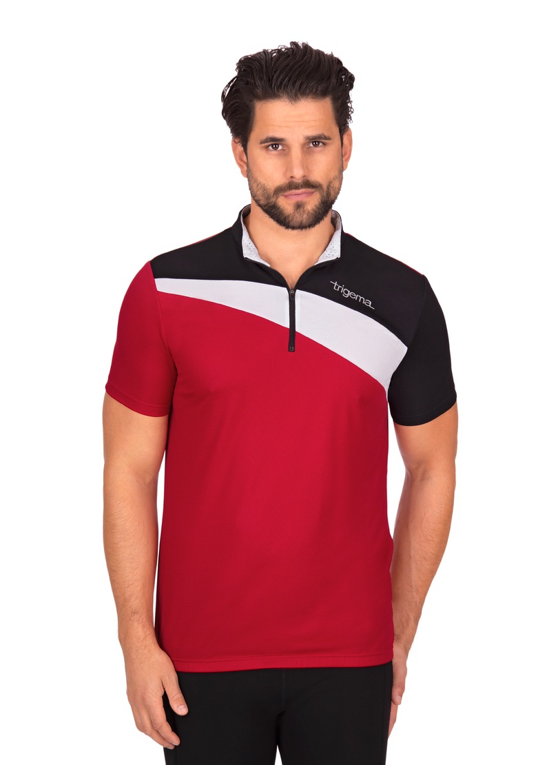 Image of Trigema Funktionsshirt, mit Reissverschluss bei Ackermann Versand Schweiz