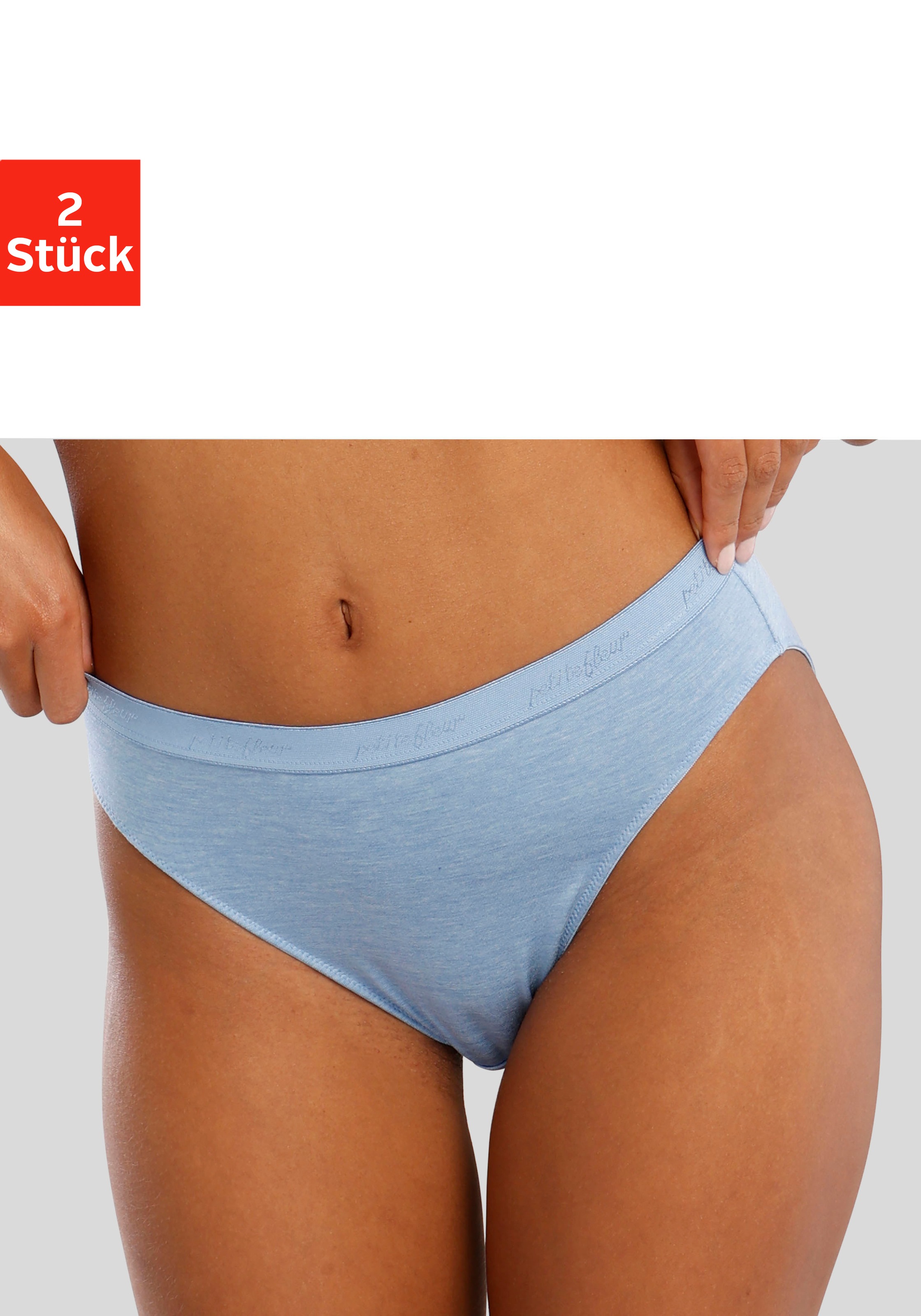 Image of petite fleur Slip, aus seidig glänzendem Modal dope dyed bei Ackermann Versand Schweiz