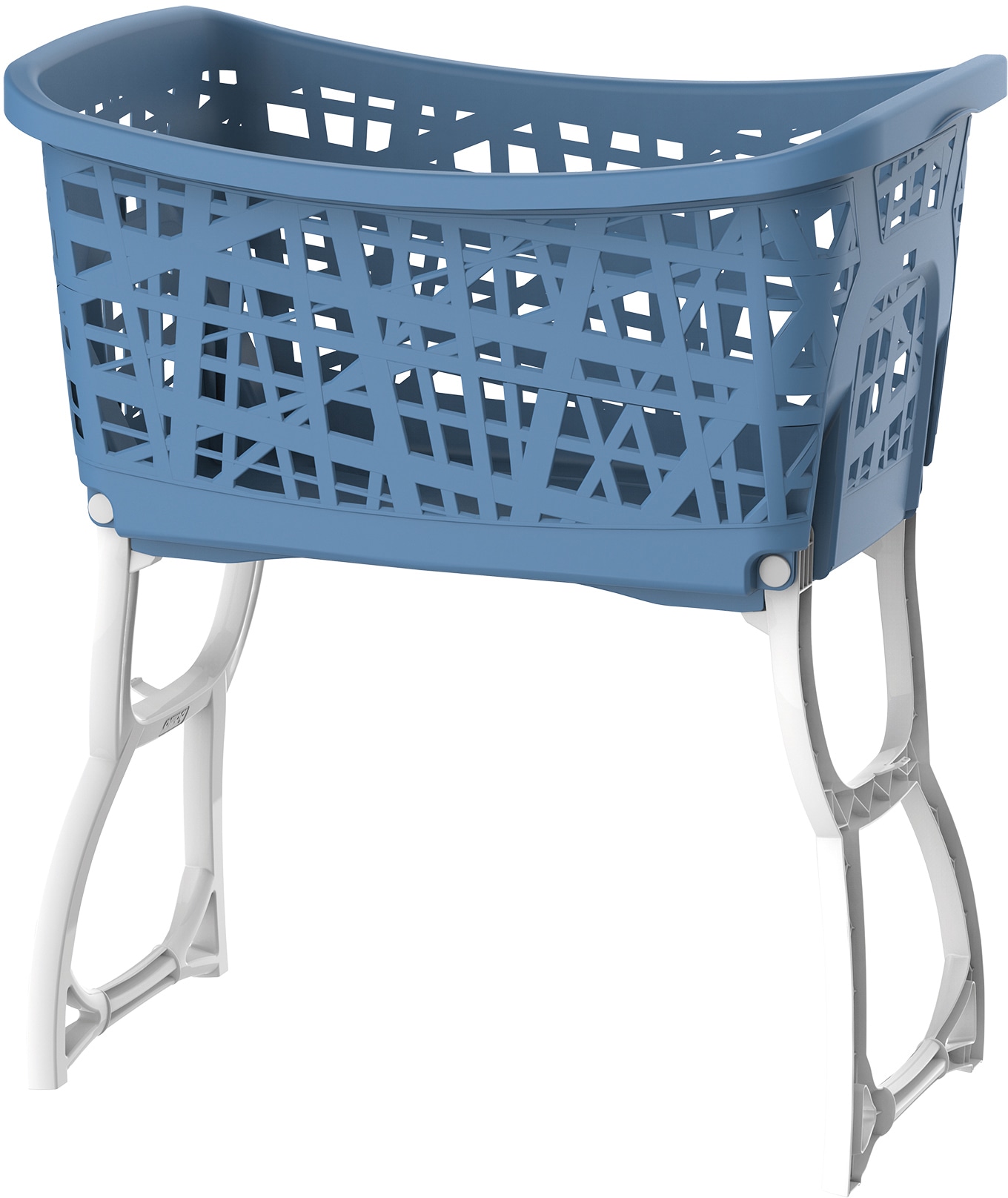 Image of Bischof Wäschekorb mit Standteilen, Tragegriffen, ergonomische Form