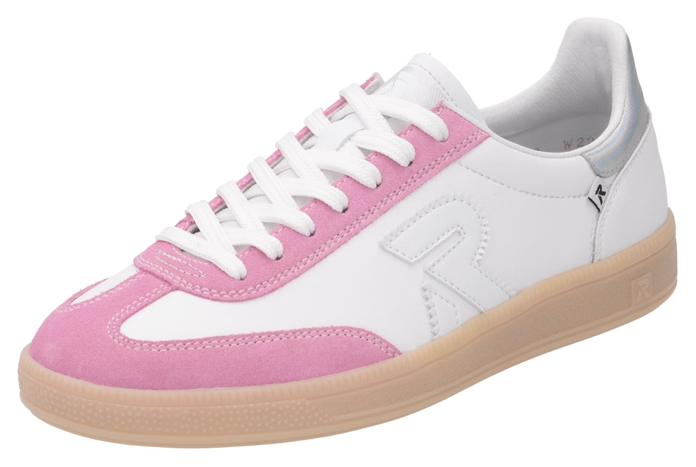 RIEKER Sport Sneaker »San Diego Swing2GO«  Retro-Sneaker, Freizeitschuh, Halbschuh mit herausnehmbarem Fussbett