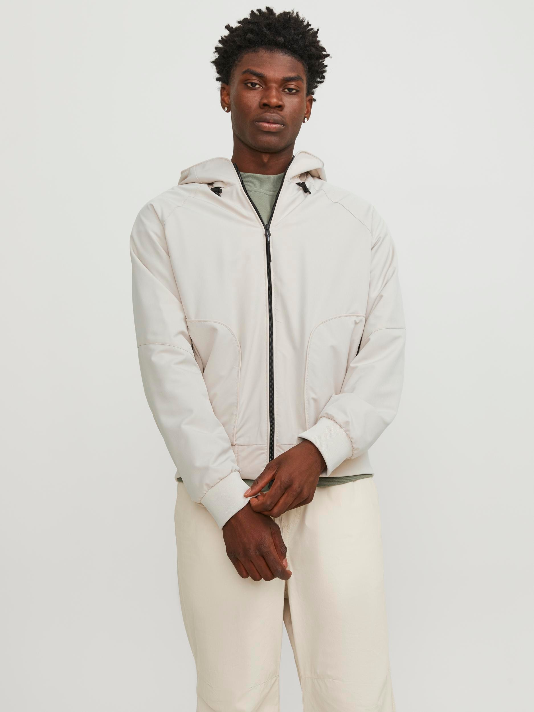 Jack & Jones Blouson »JCOTRACK BOMBER JACKET NOOS«, mit Kapuze