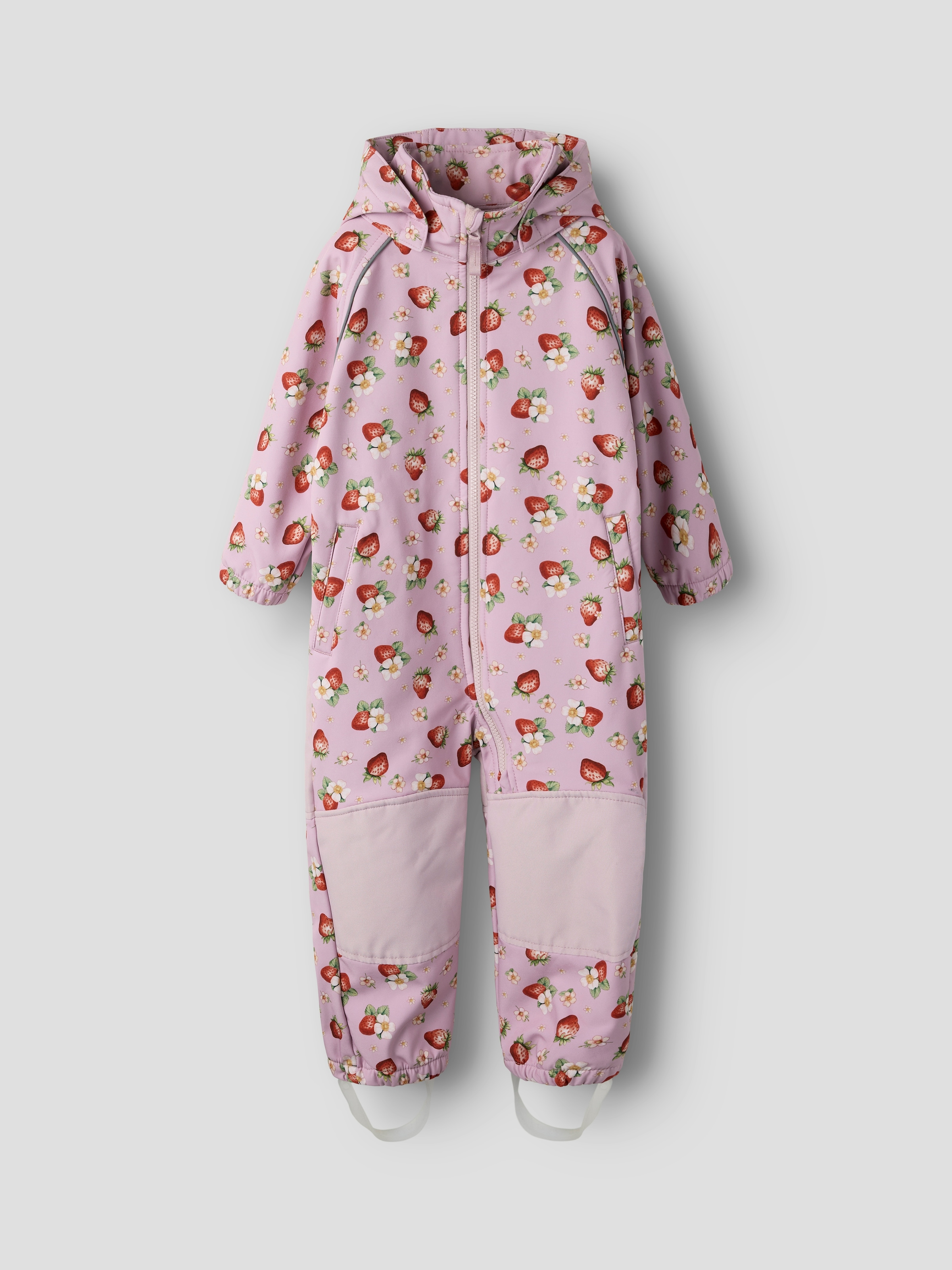 Name It Softshelloverall »NMFALFA08 SOFTSHELL SUIT AOP 1FO NOOS« mit verstellbarer und abnehmbarer Fussschlaufe