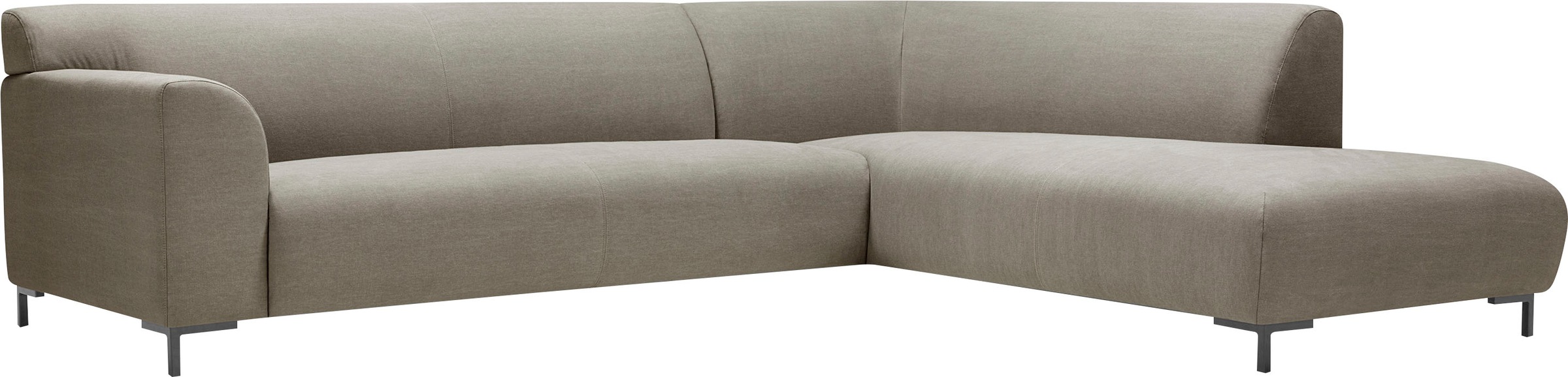 Image of LOVI Ecksofa »Salsa«, Füsse Metall grau bei Ackermann Versand Schweiz