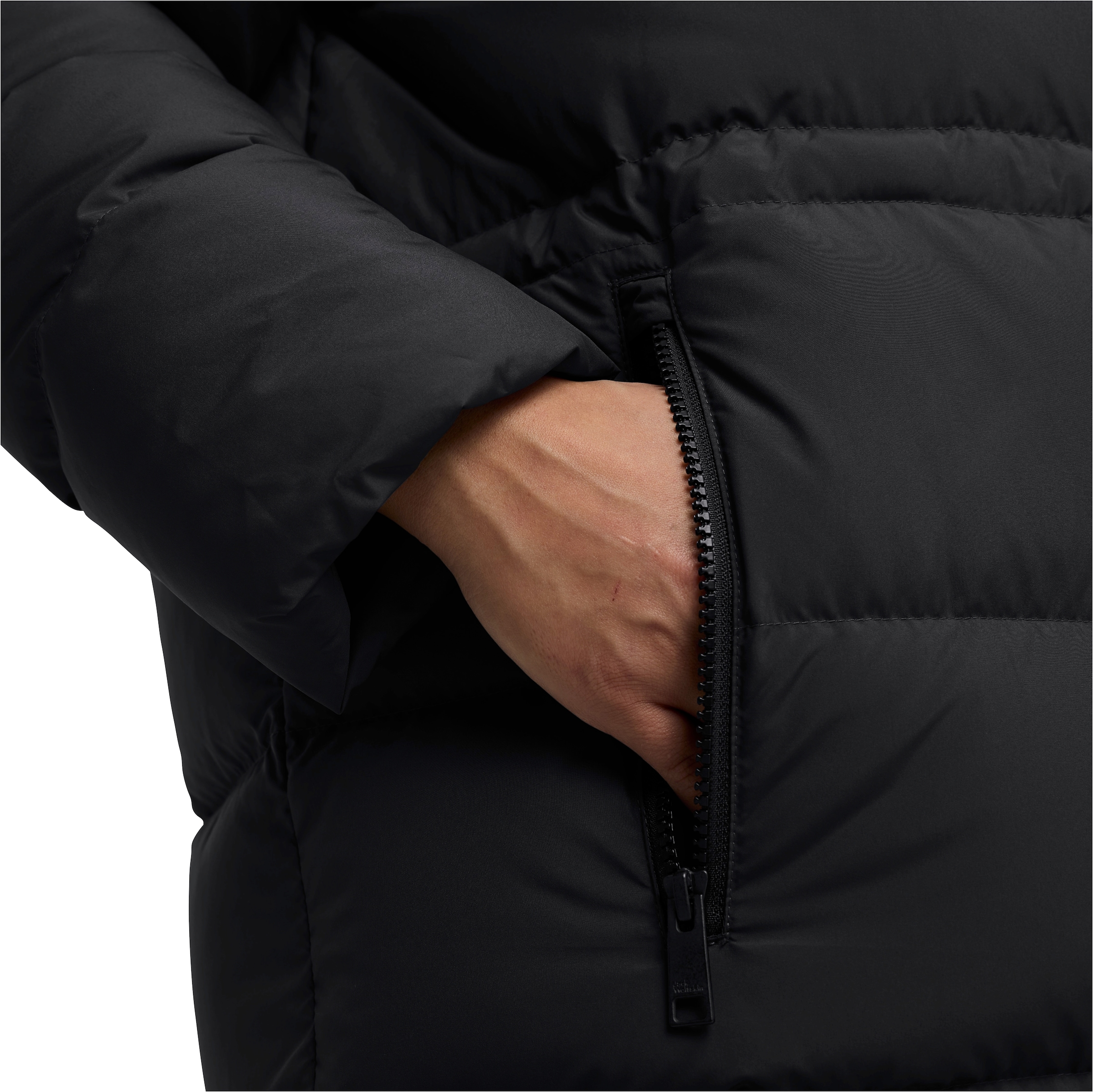 Jack Wolfskin Daunenjacke »FROZEN PALACE LONG JKT W RDS«, Wärmend, winddicht, Daunenjacke