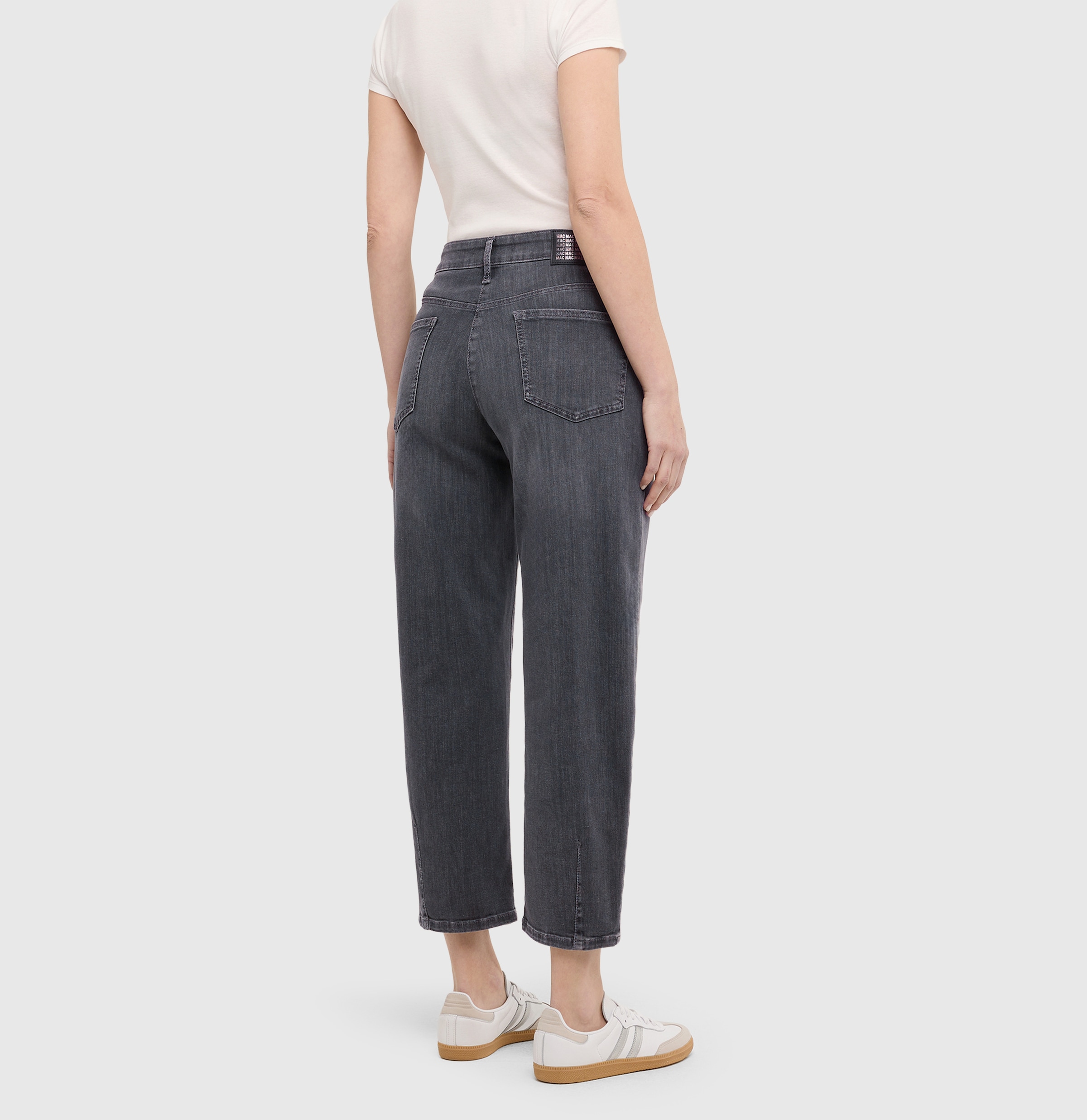 MAC Jeans Relax-fit »BOBBIE« Barrel Jeans mit modernen Naht-Details