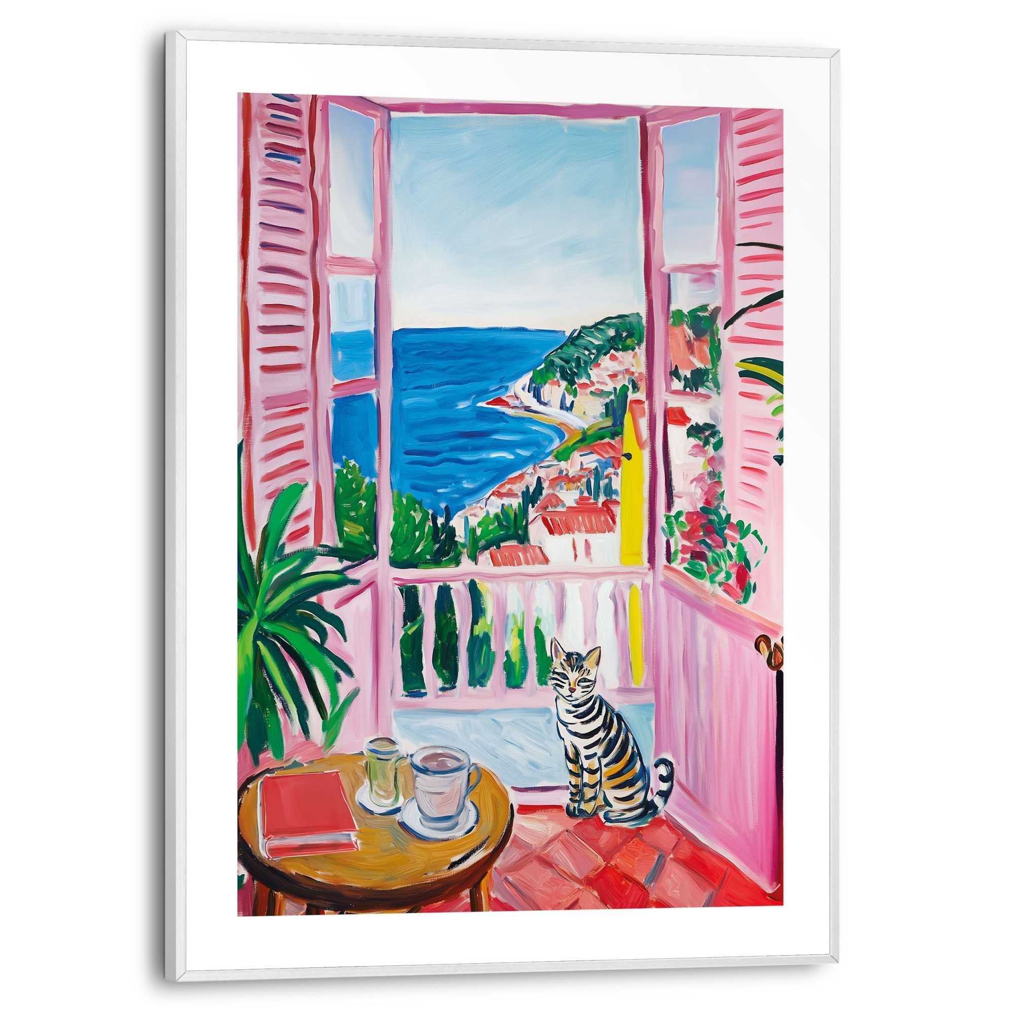 Image of Reinders Poster "Summer Holiday" Wohnzimmer - Mehrfarbig - MDF - Landschaften - 30x40 cm