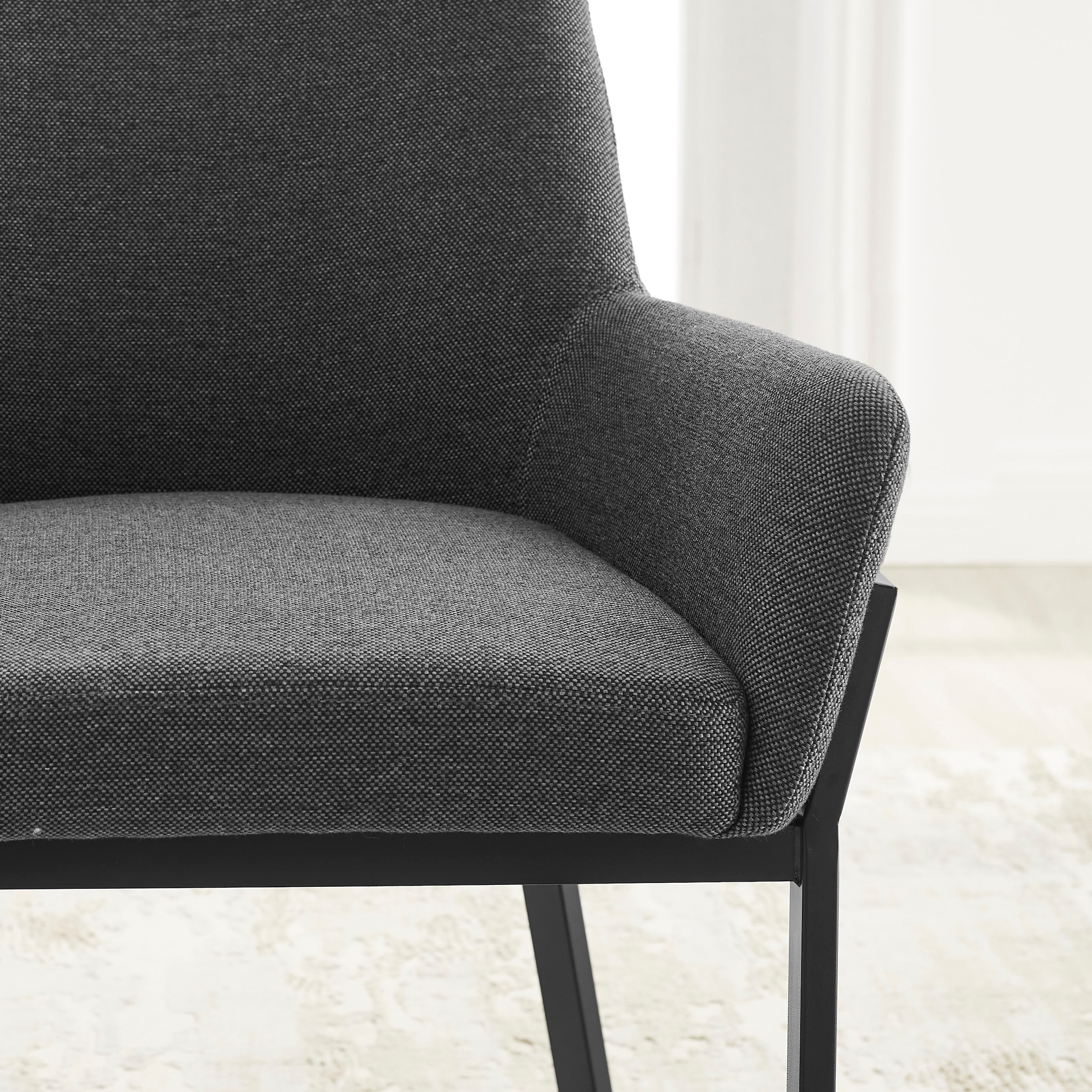 GOODproduct Chaise »Lome« () 1 cuismit pflegeleichtem Webstoff Bezug, Metallgestell, Sitzhöhe 49 cm
