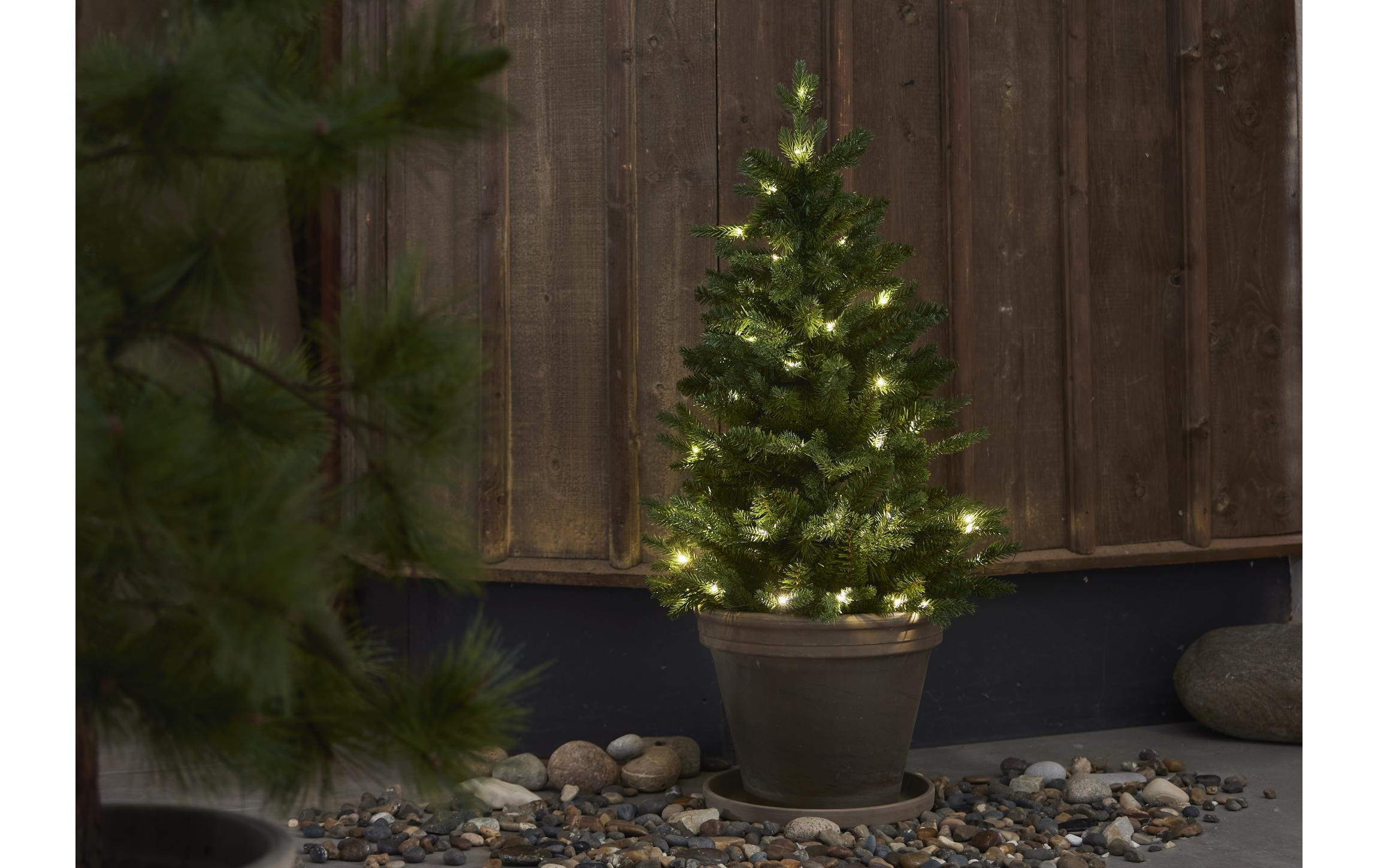   Künstlicher Weihnachtsbaum »Künstlicher Weihnachtsbaum Byske, 40 LED's, 90 cm Höhe«