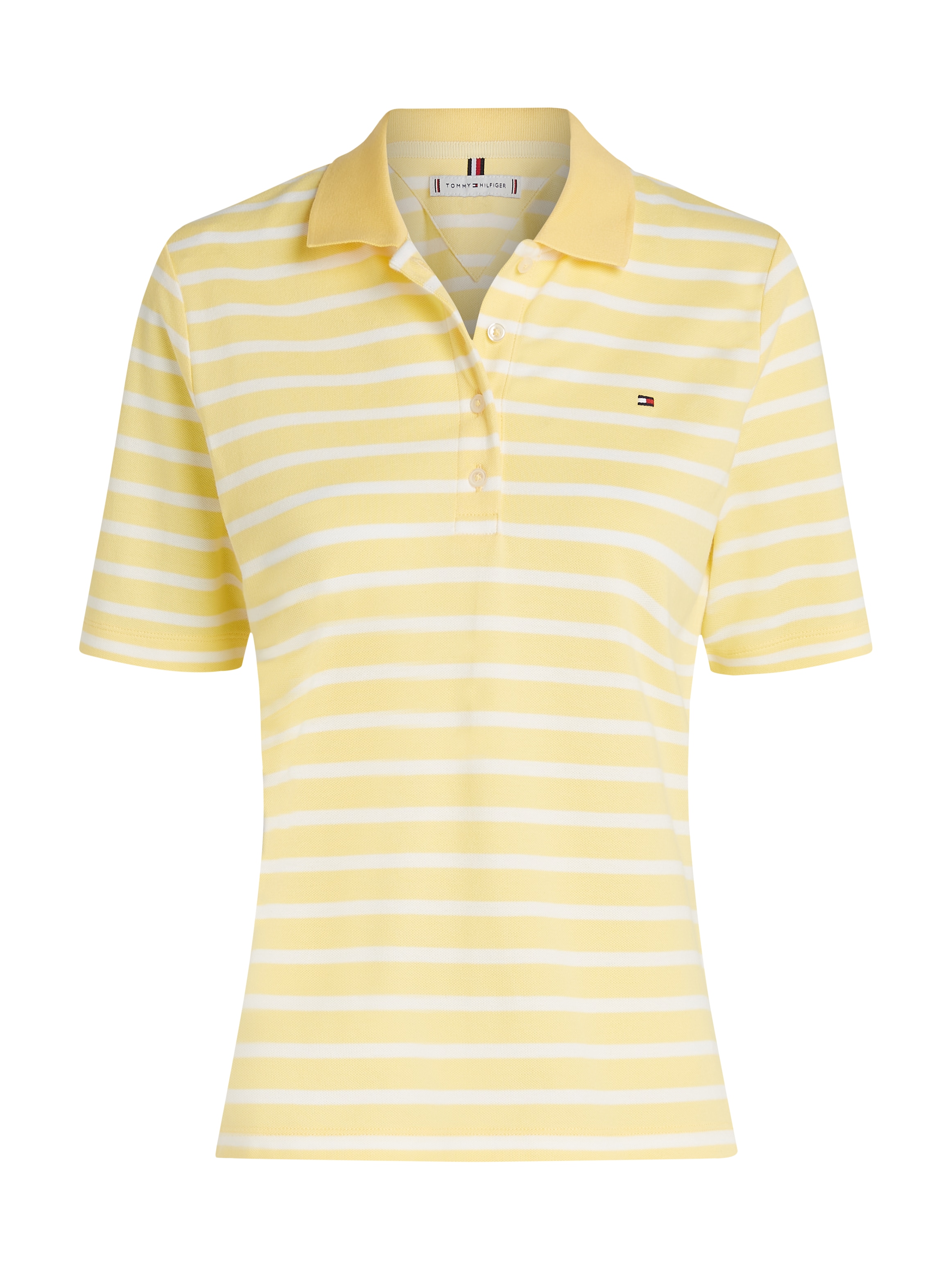 Tommy Hilfiger Poloshirt »1985 Regular Fit Pique Premium Polo«, mit Logo-Stickerei, mit Seitenschlitzen
