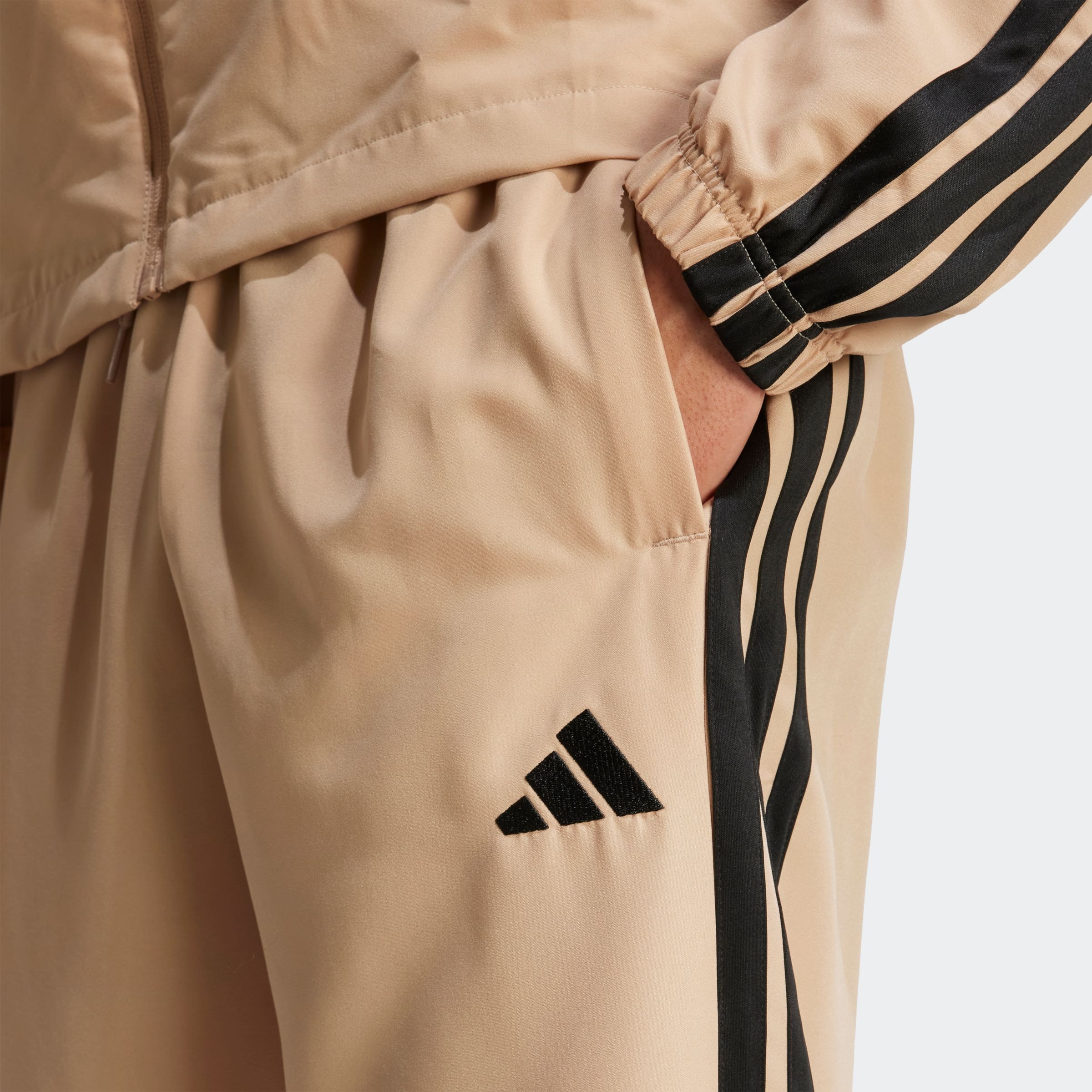 adidas Sportswear Trainingsanzug »M 3S WV TT TS«, (2 tlg.), drei Streifen Woven Tracksuit