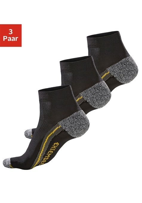 Chiemsee Wandersocken, (Packung, 3 Paar), mit Komfortbündchen