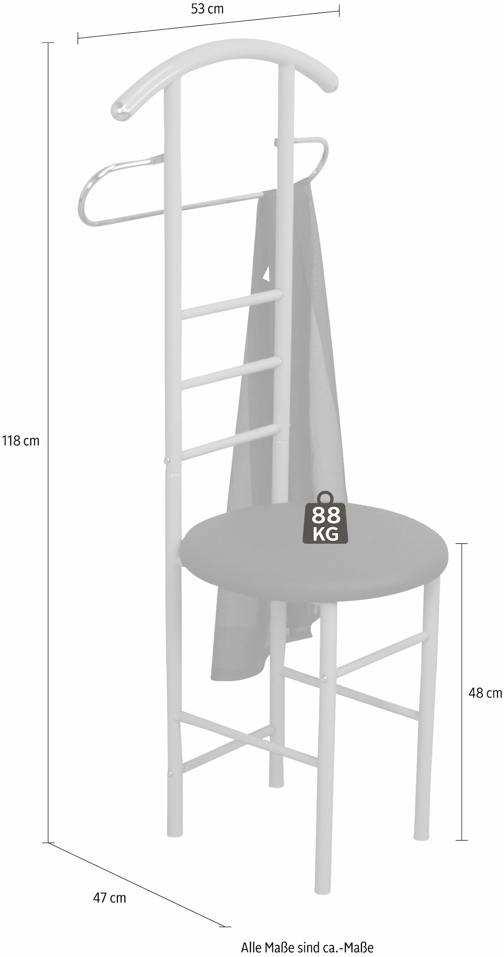 INOSIGN Herrendiener »TOPSELLER!«, (Kleiderständer), Masse (B/T/H): 53/47/118 cm