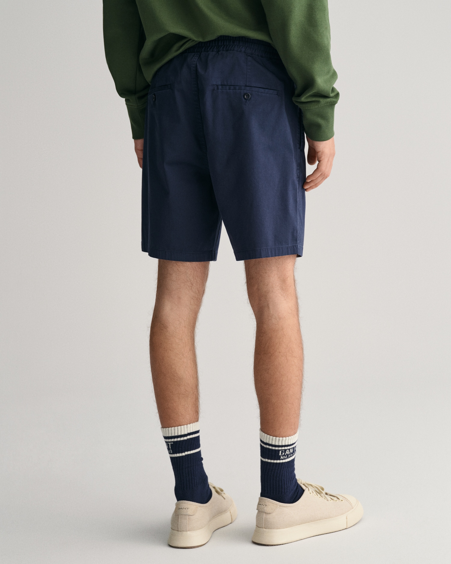 Gant Shorts »DRAWSTRING LOGO SHORTS«, mit elastischem Bund und Kordelzug